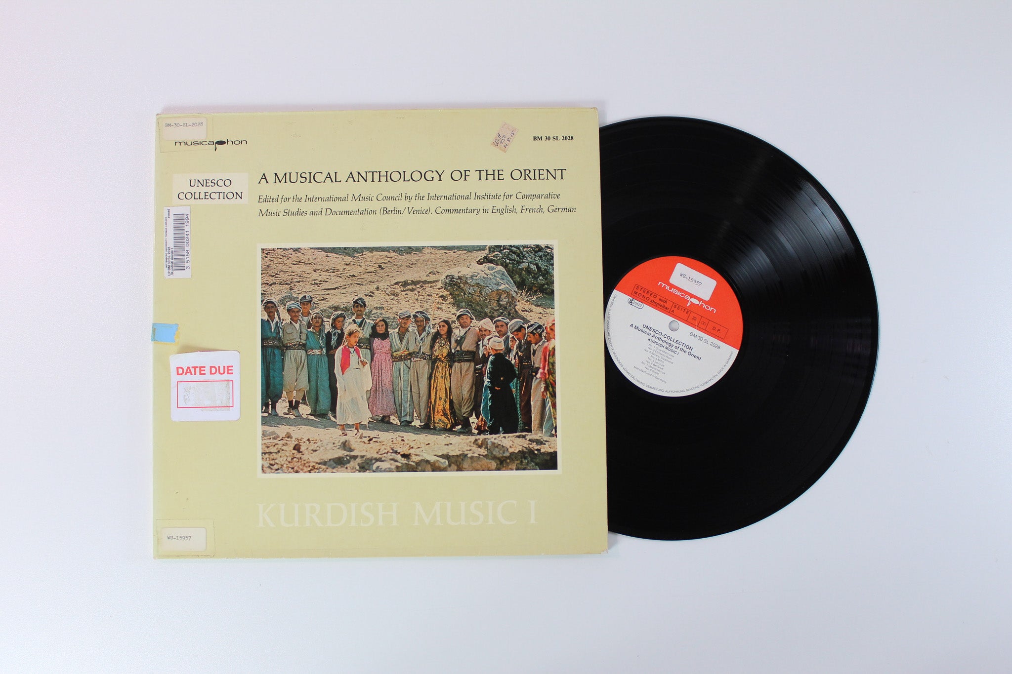 Various - Kurdish Music I on Bärenreiter Musicaphon