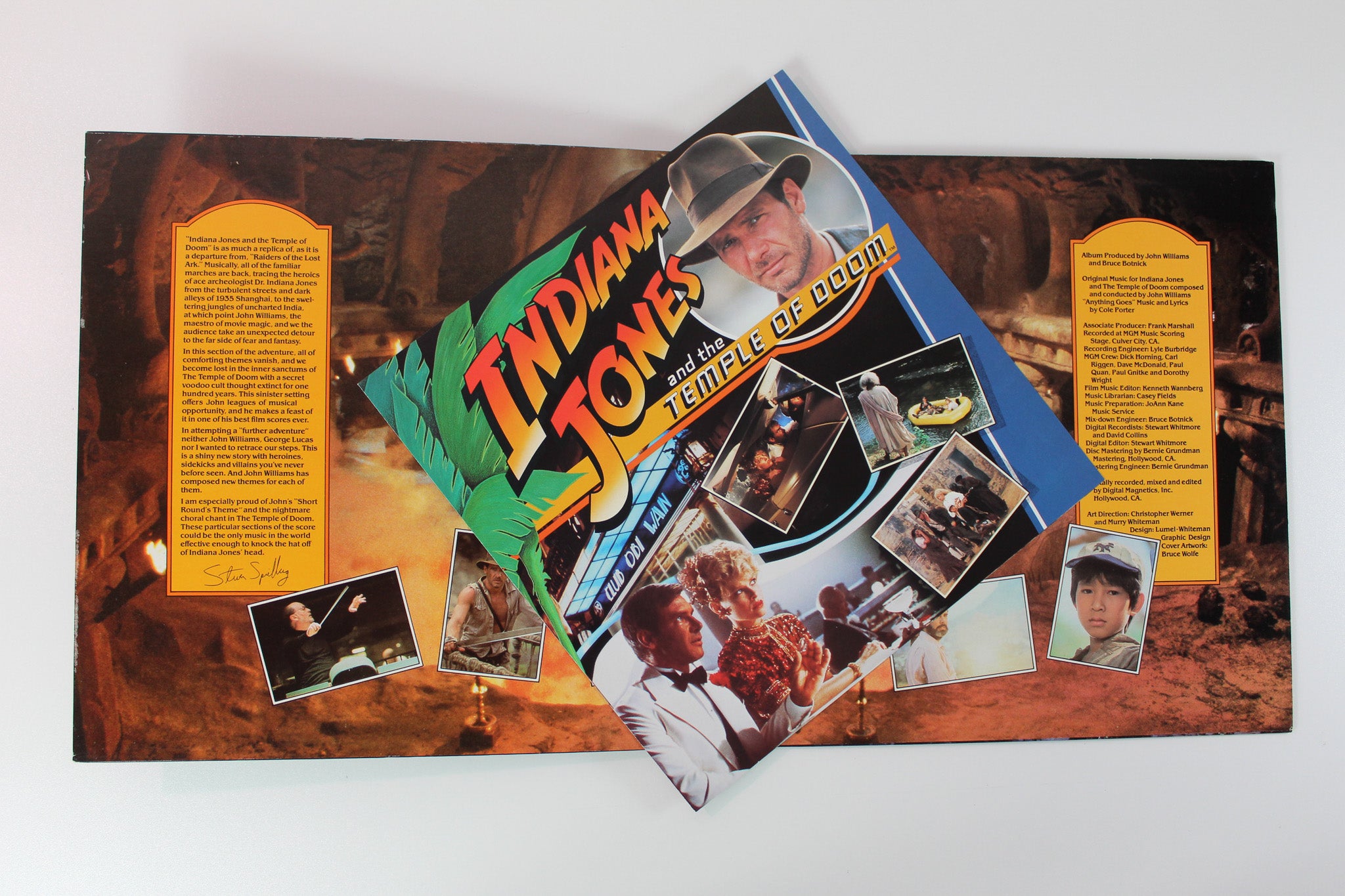 John Williams - Indiana Jones And The Temple Of Doom (The Original Motion Picture Soundtrack) on Polydor