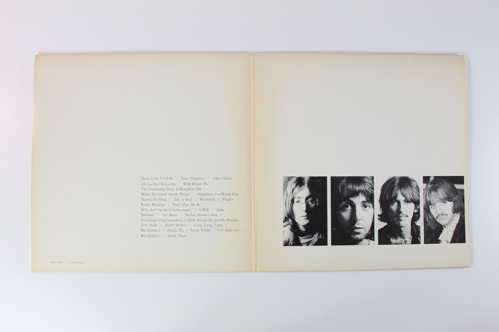 The Beatles - The Beatles (White Album) on Mobile Fidelity Sound Lab Reissue