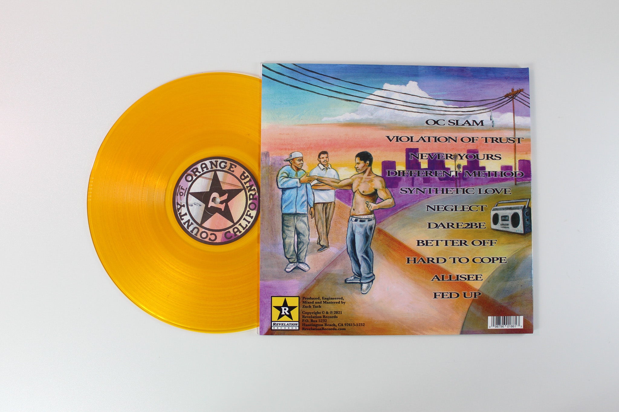 Dare - Against All Oddson Revelation Record Ltd Orange Vinyl