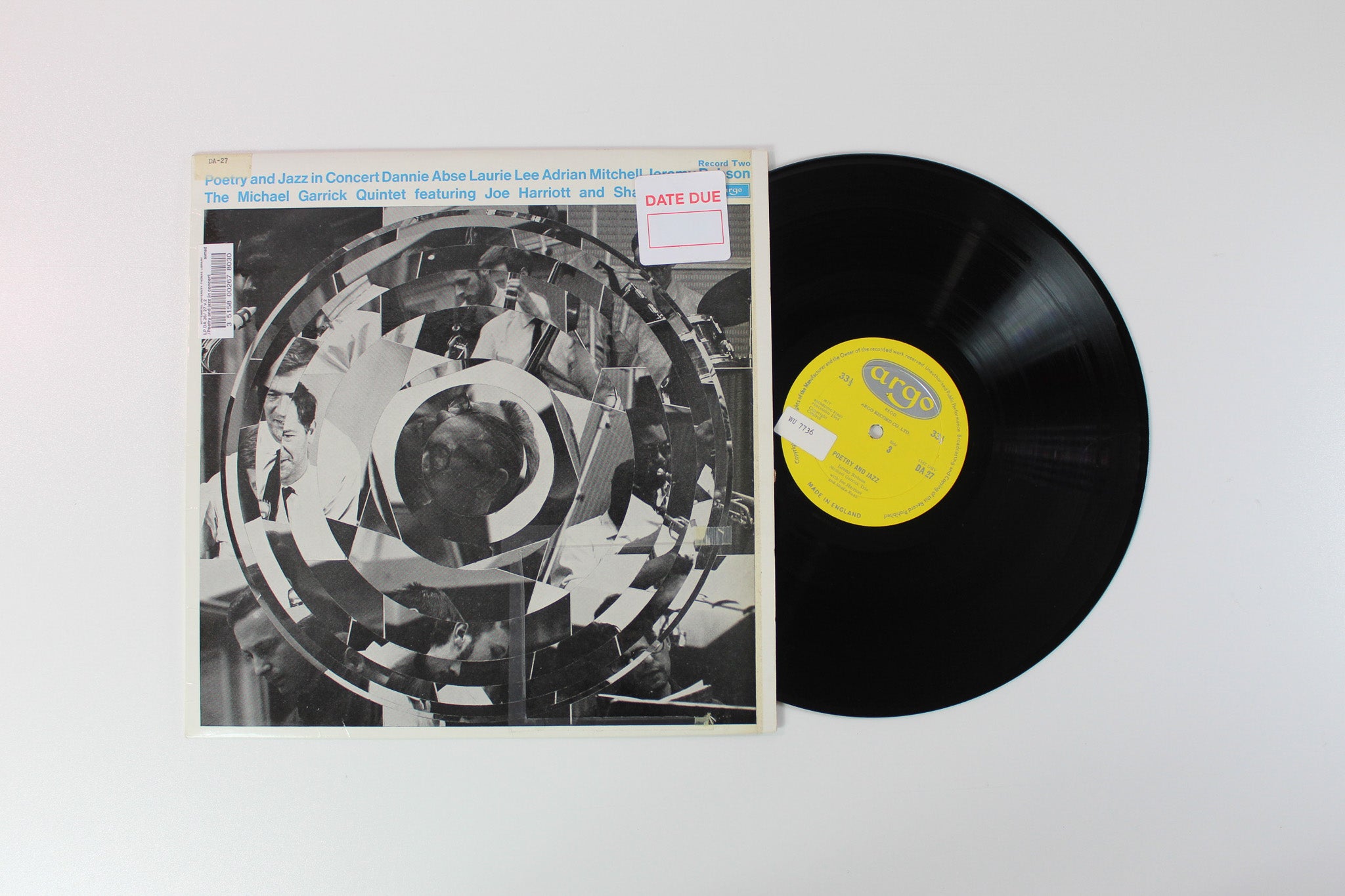 Dannie Abse - Poetry And Jazz In Concert - Record Two on Argo UK Press