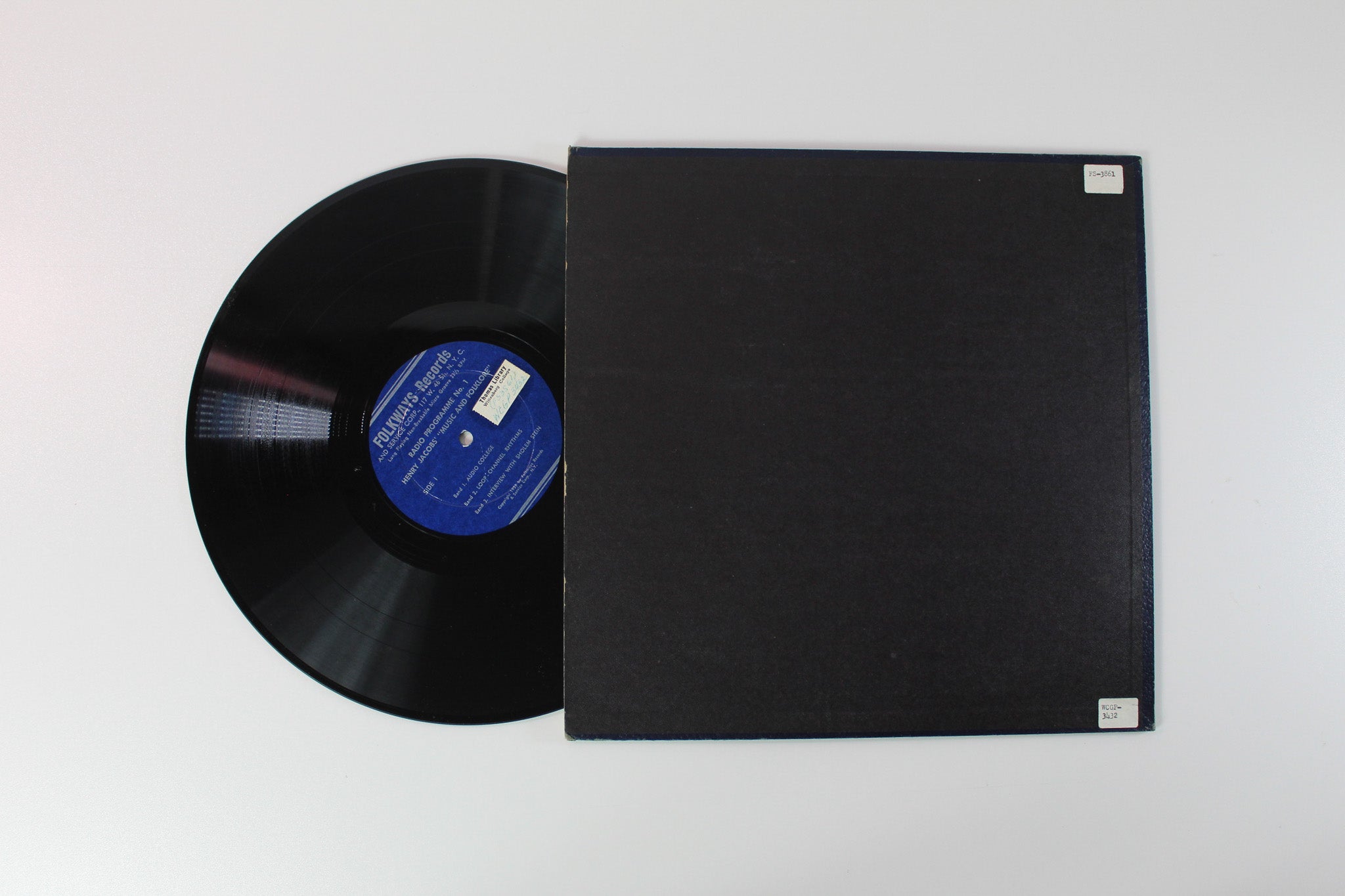 Henry Jacobs - Radio Programme No.1: Henry Jacobs' Music & Folklore on Folkways