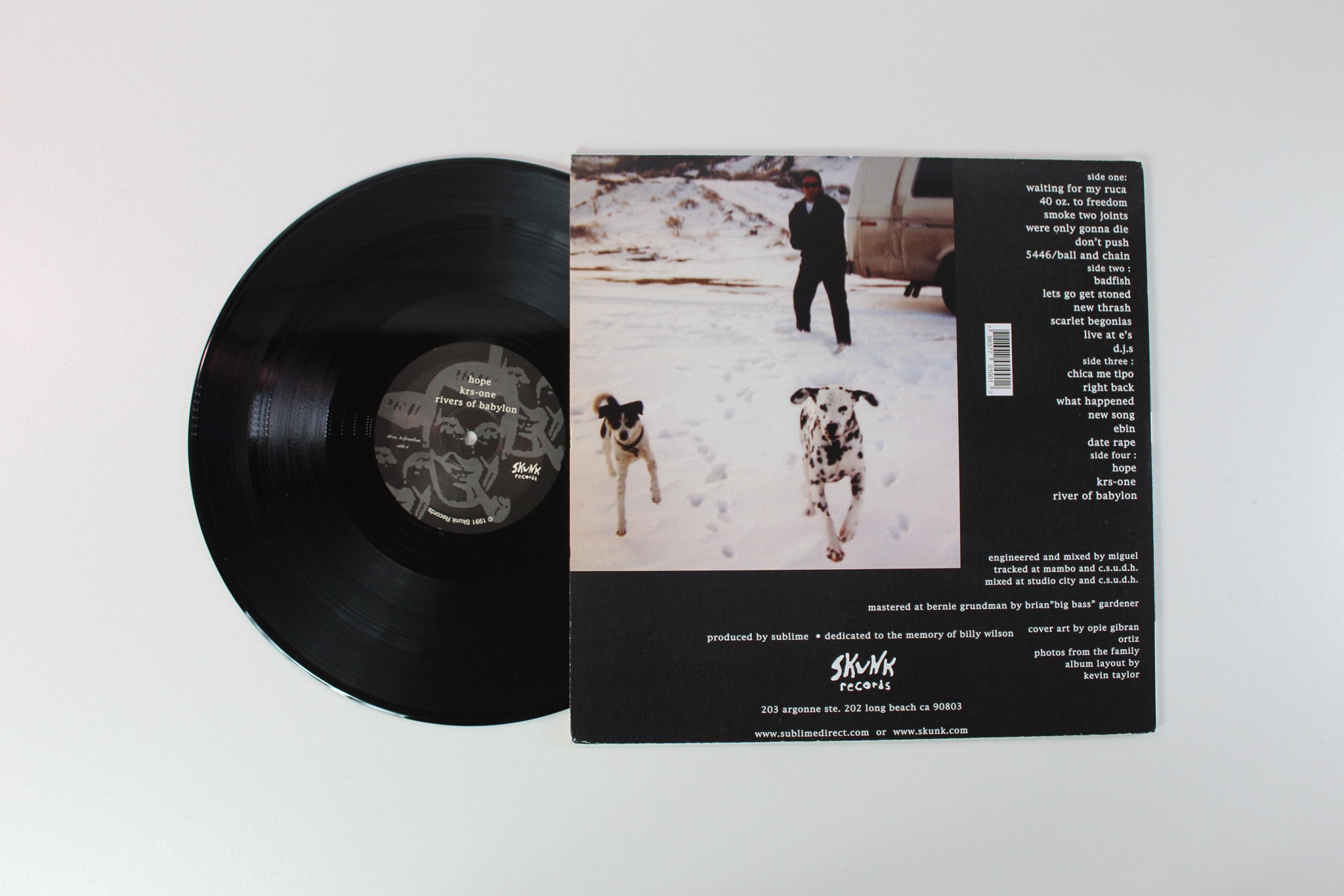 Sublime - 40oz. To Freedom on Skunk Records Reissue