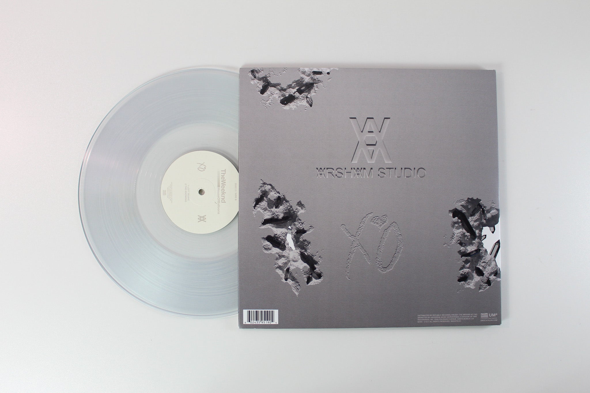 The Weeknd - House Of Balloons on XO Republic Ltd Clear Vinyl Reissue