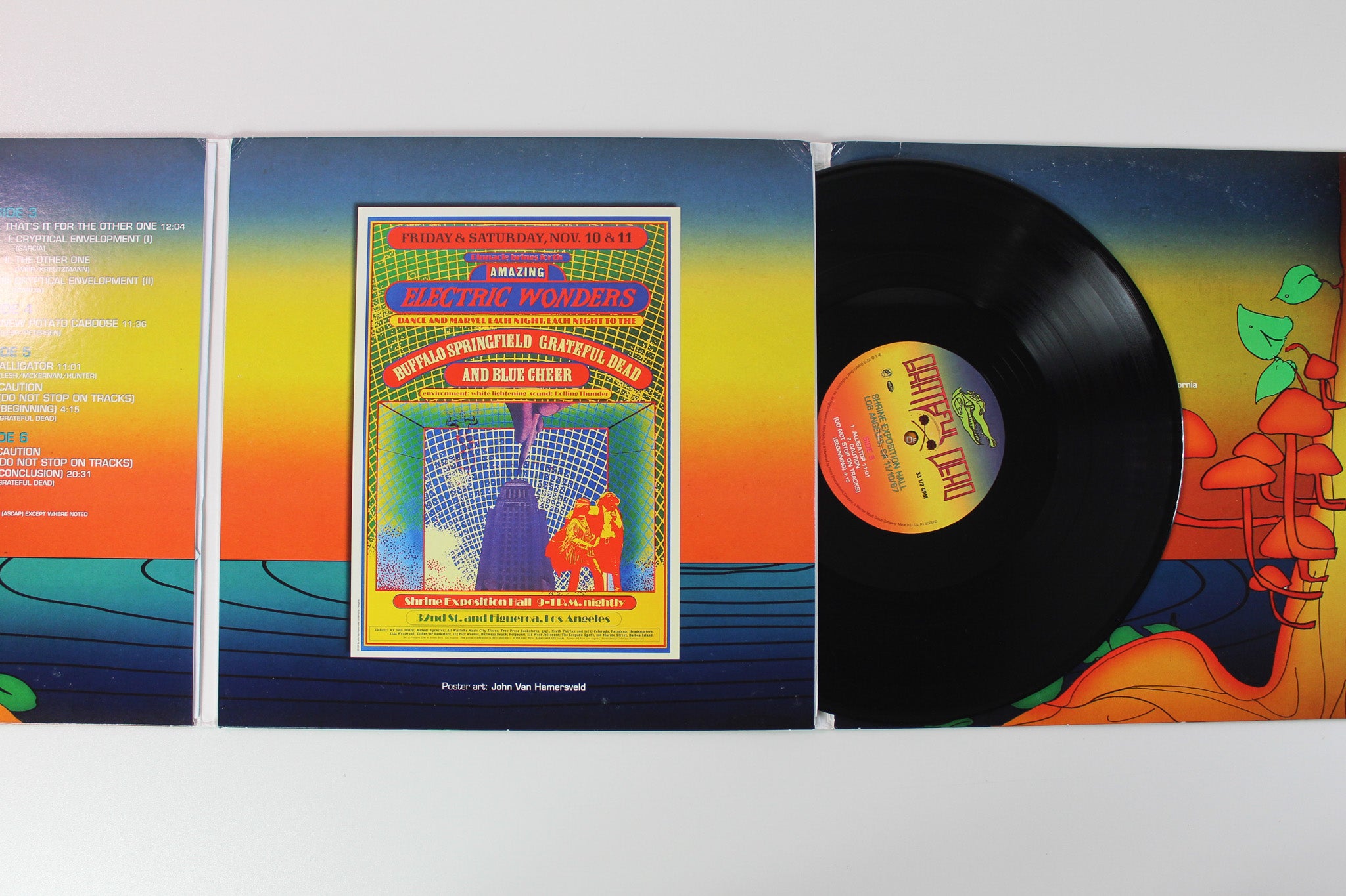 The Grateful Dead - Shrine Exposition Hall, Los Angeles, CA 11/10/1967 on Rhino Ltd 180 Gram