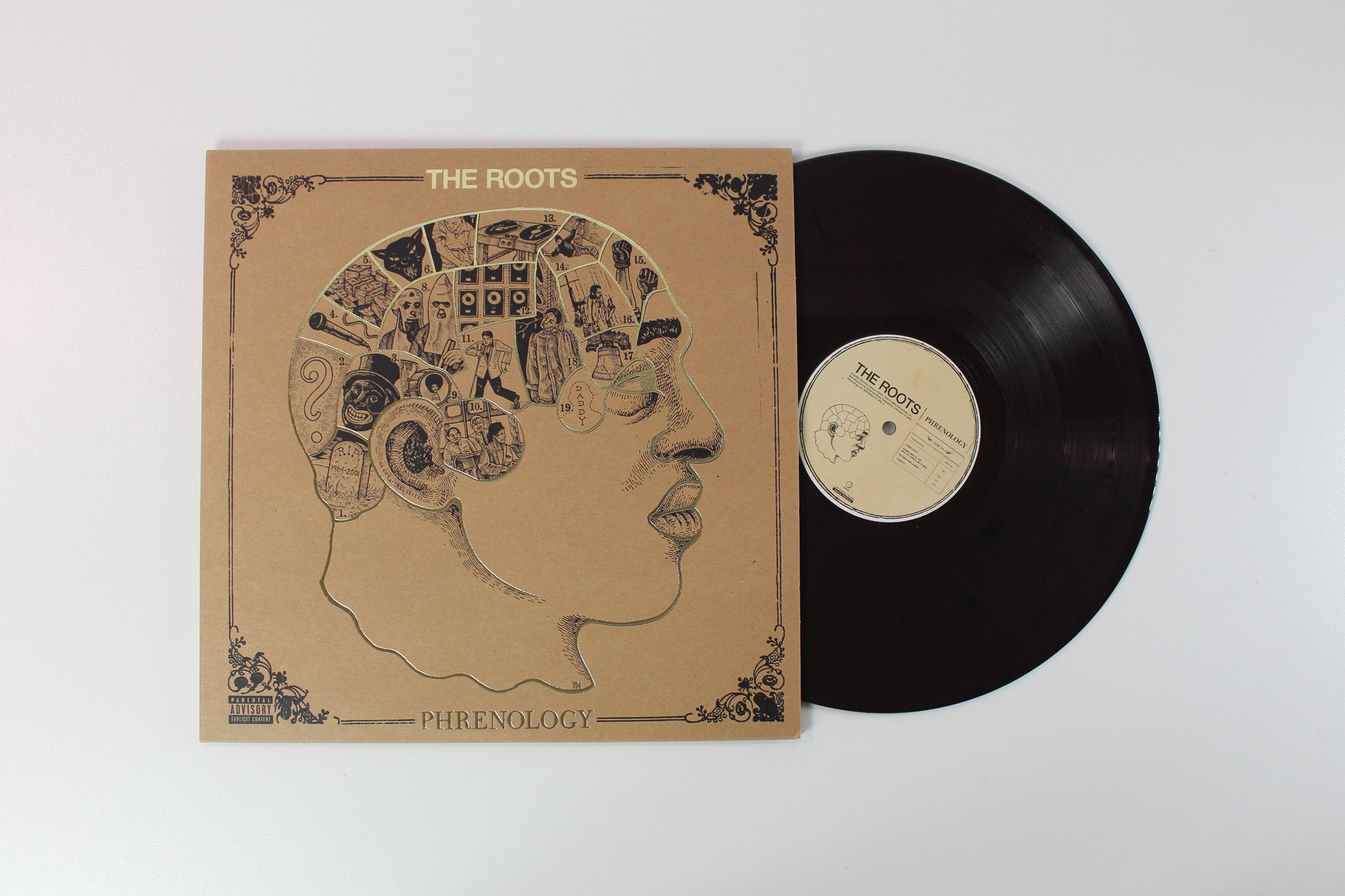 The Roots - Phrenology on Geffen Vinyl Me PLease Brown Marbled Vinyl Reissue