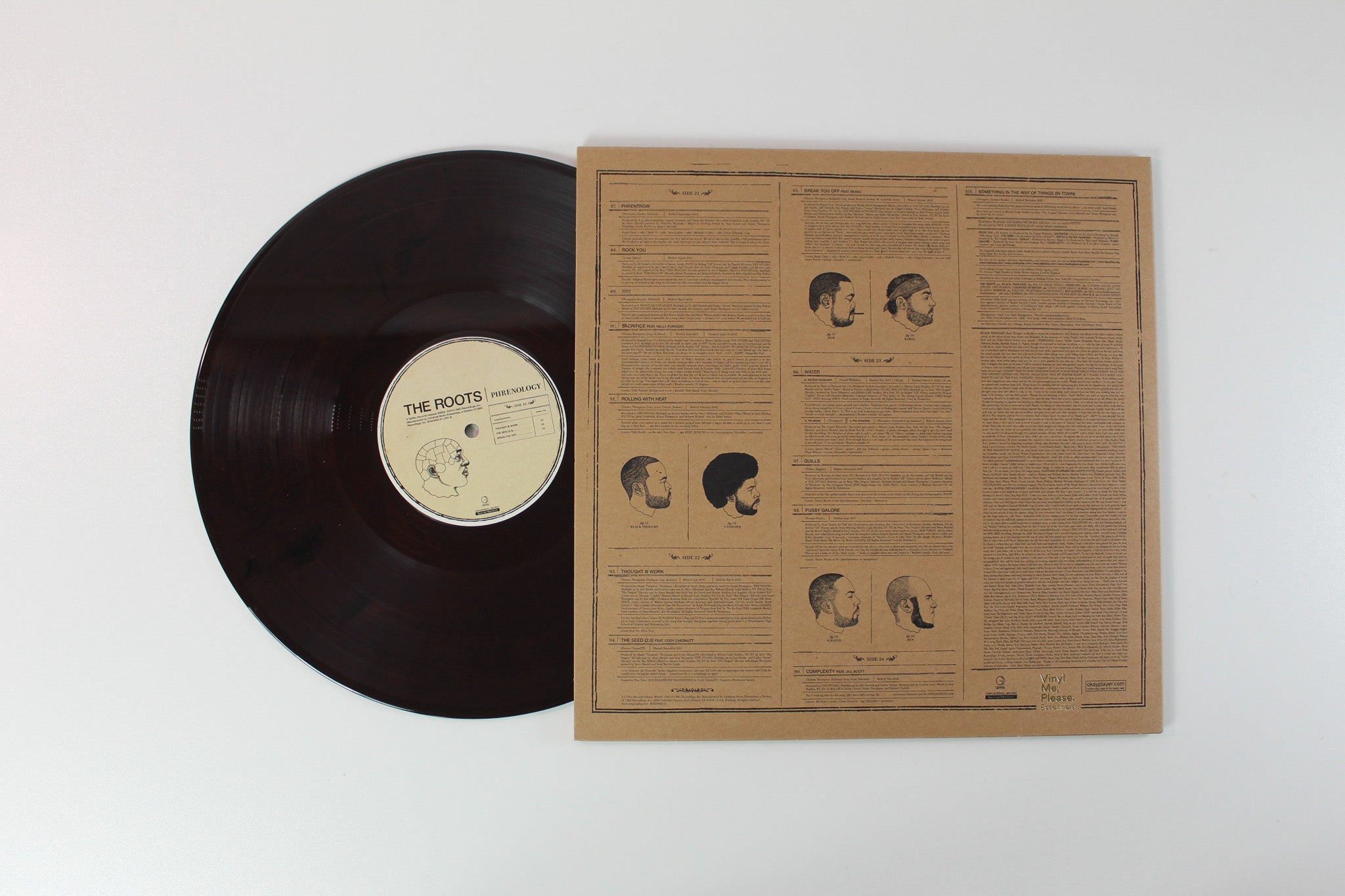The Roots - Phrenology on Geffen Vinyl Me PLease Brown Marbled Vinyl Reissue