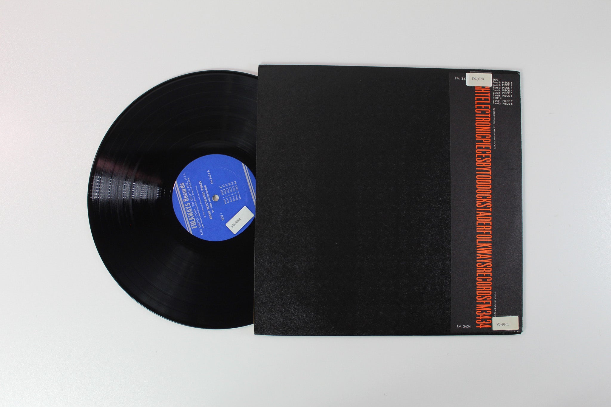 Tod Dockstader - Eight Electronic Pieces on Folkways