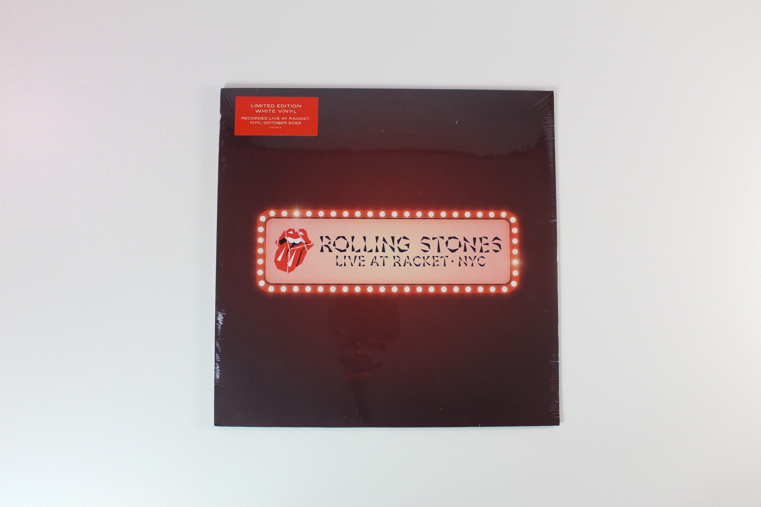 The Rolling Stones - Live At Racket · NYC on Polydor - Sealed White Vinyl