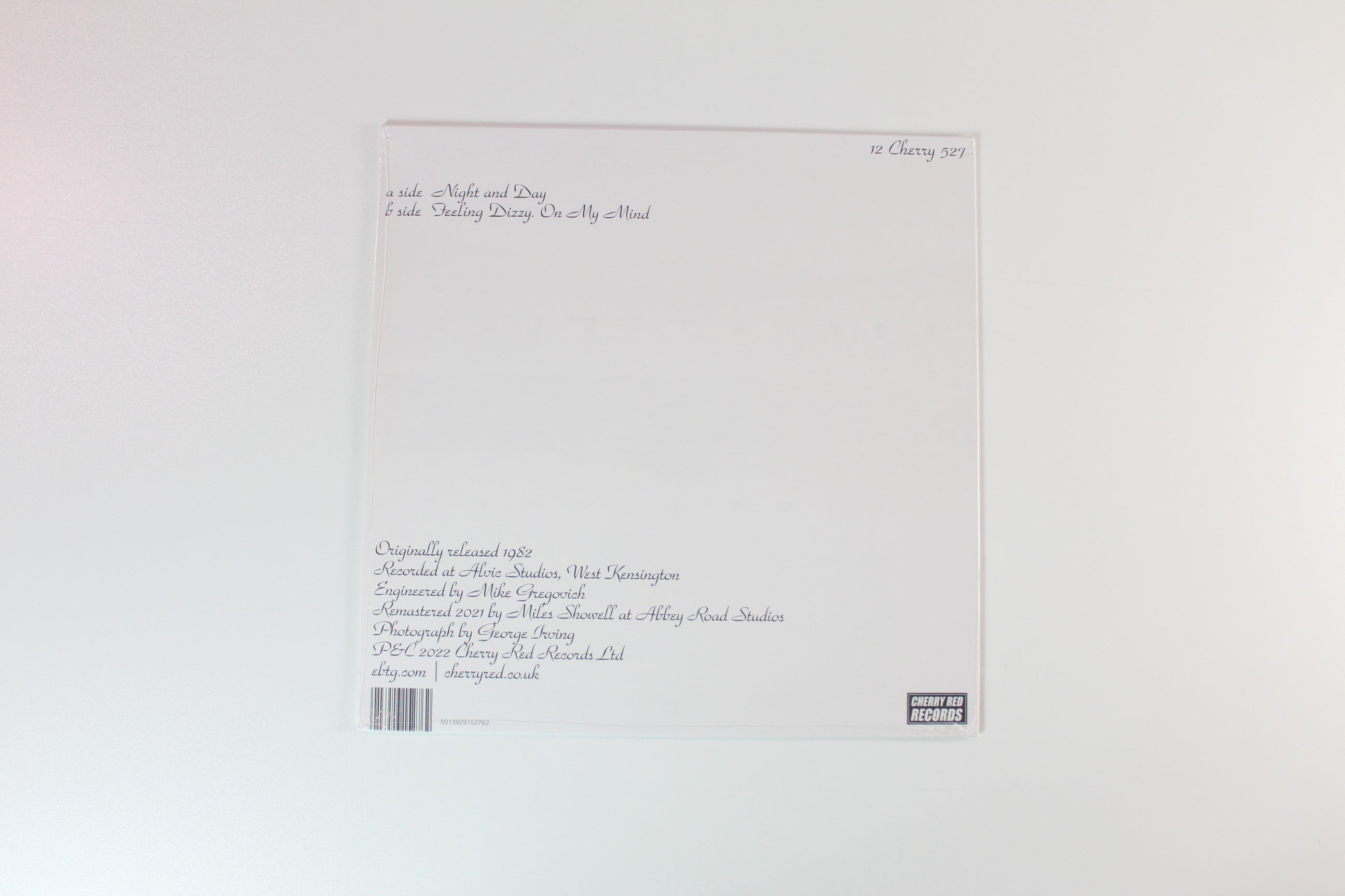 Everything But The Girl - Night And Day on Cherry Red - Clear Vinyl Sealed
