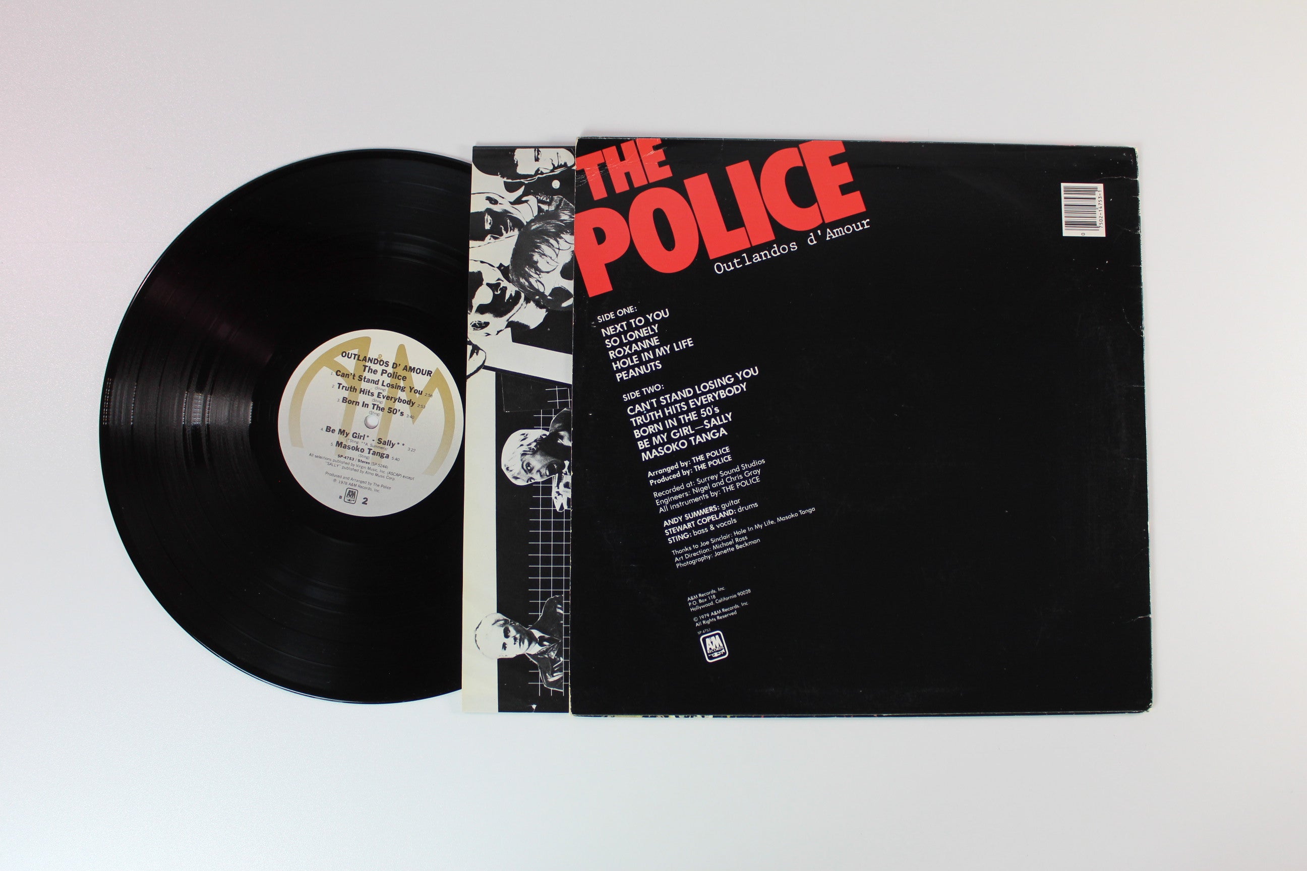 The Police - Outlandos D'Amour on A&M Records