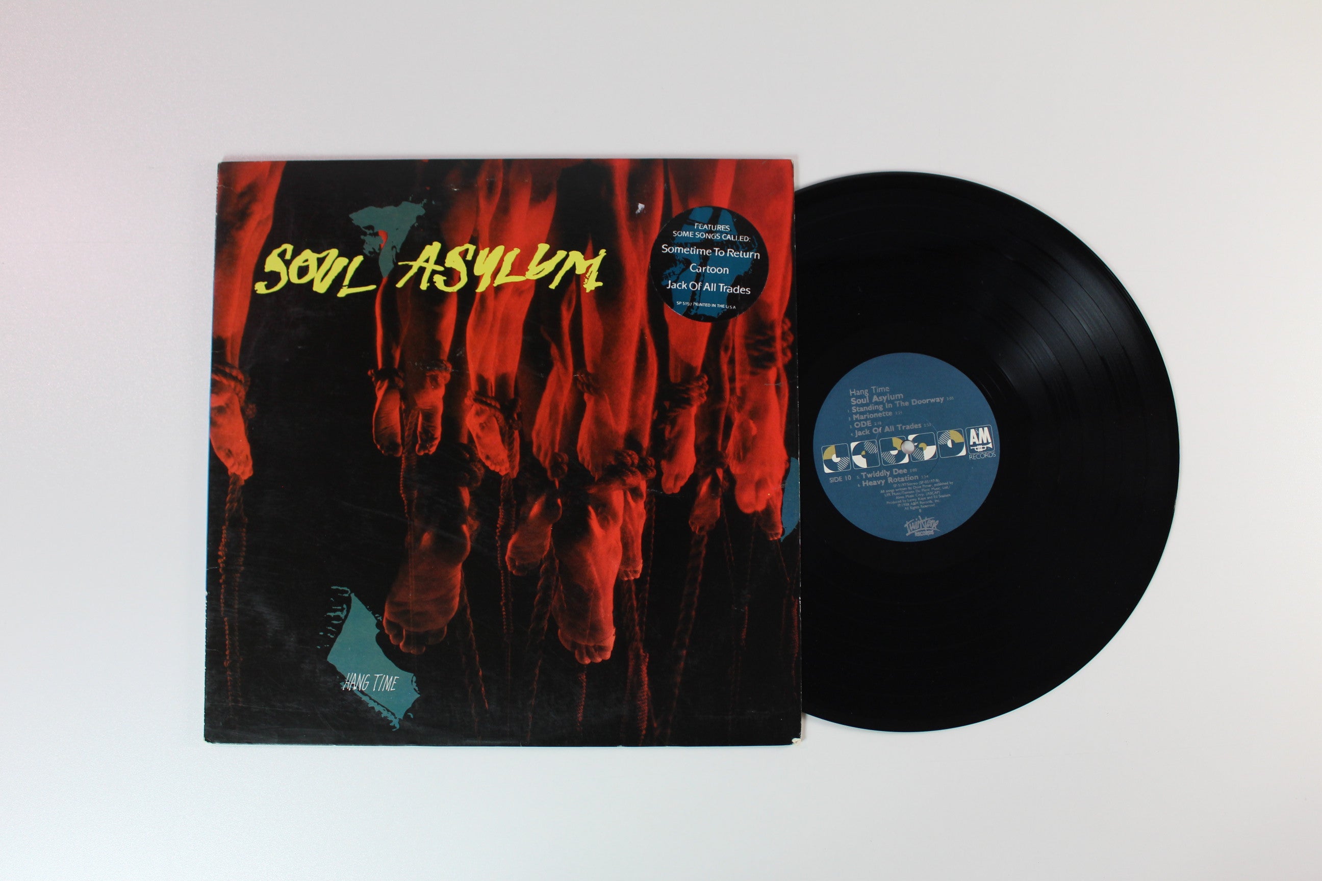 Soul Asylum - Hang Time on A&M Records / Twin/Tone Records