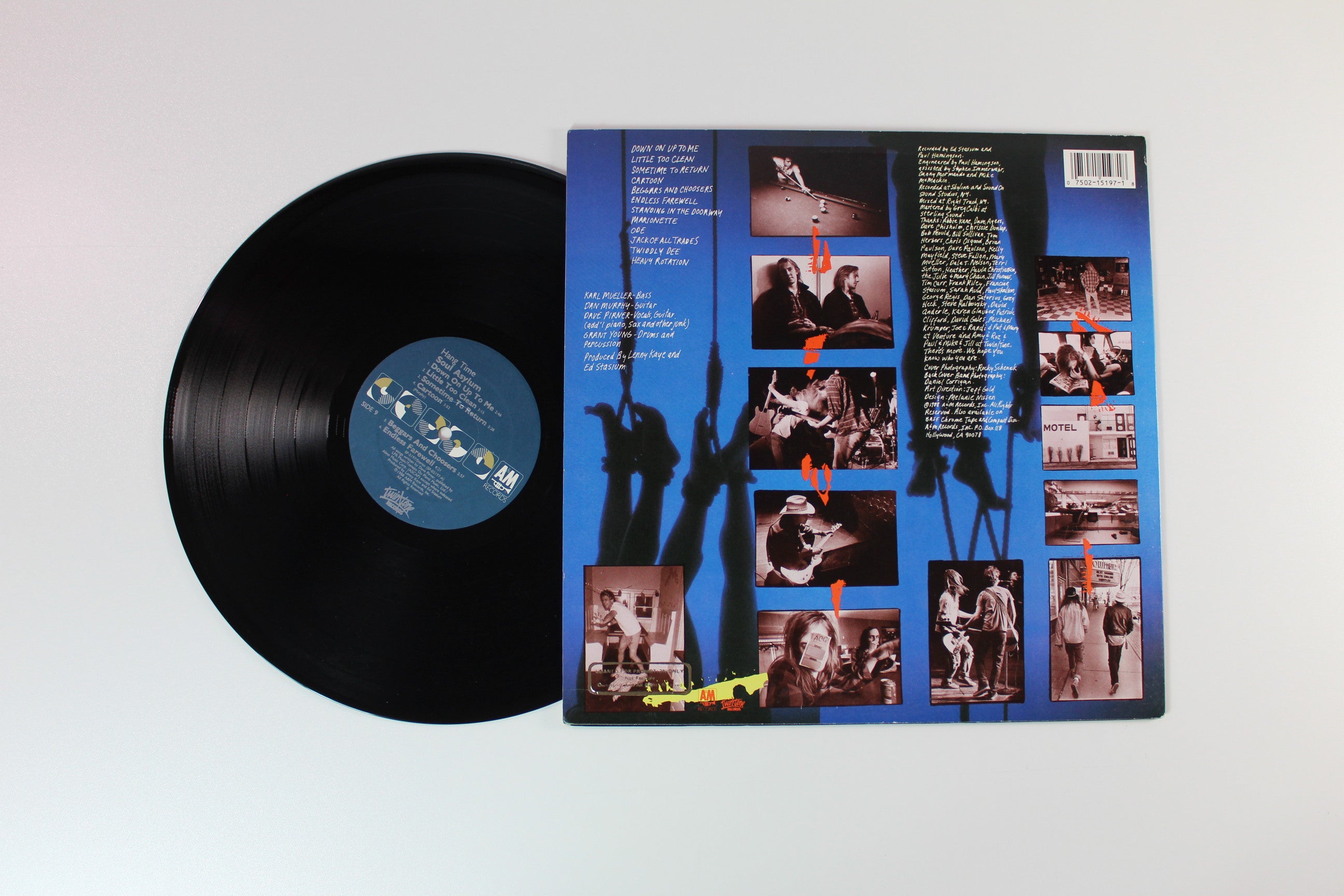 Soul Asylum - Hang Time on A&M Records / Twin/Tone Records