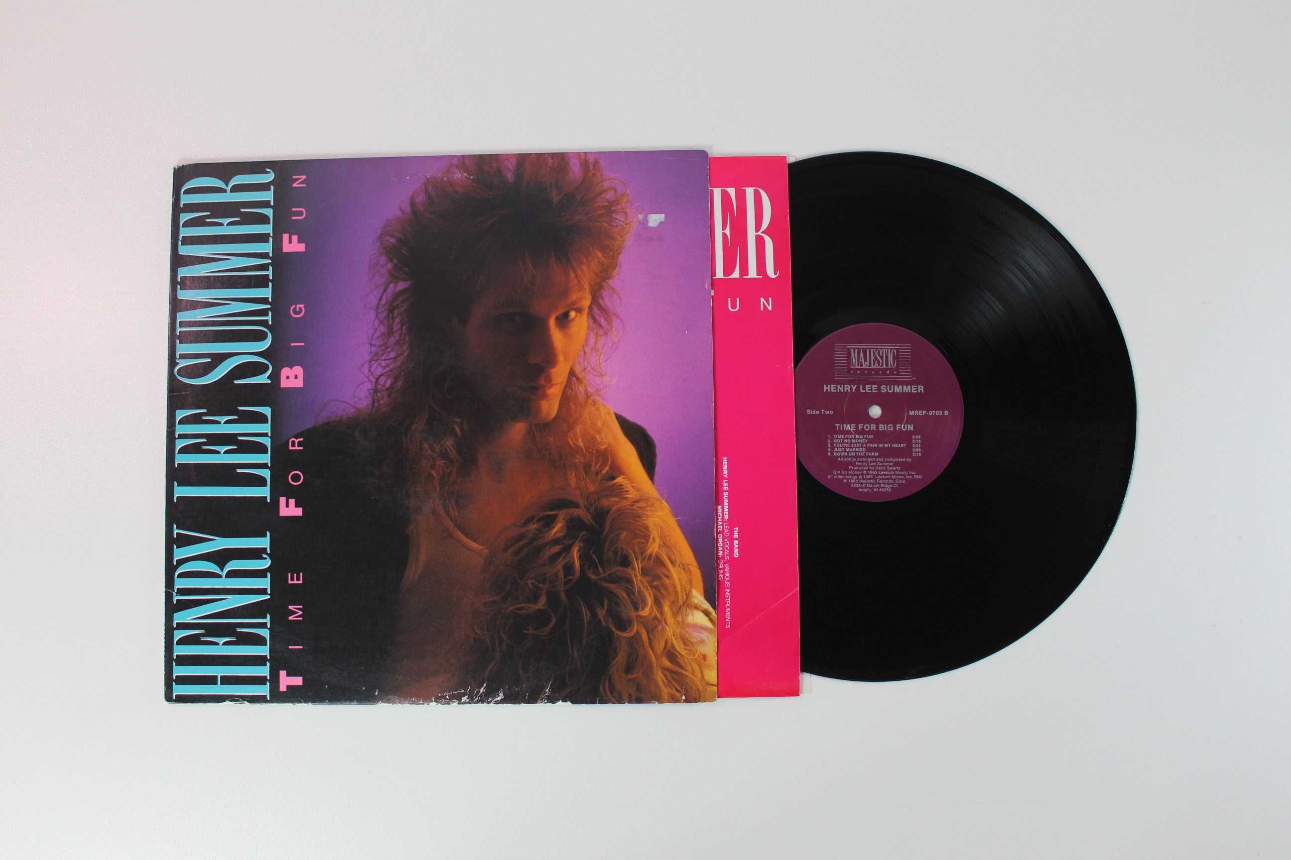 Henry Lee Summer - Time For Big Fun on Majestic