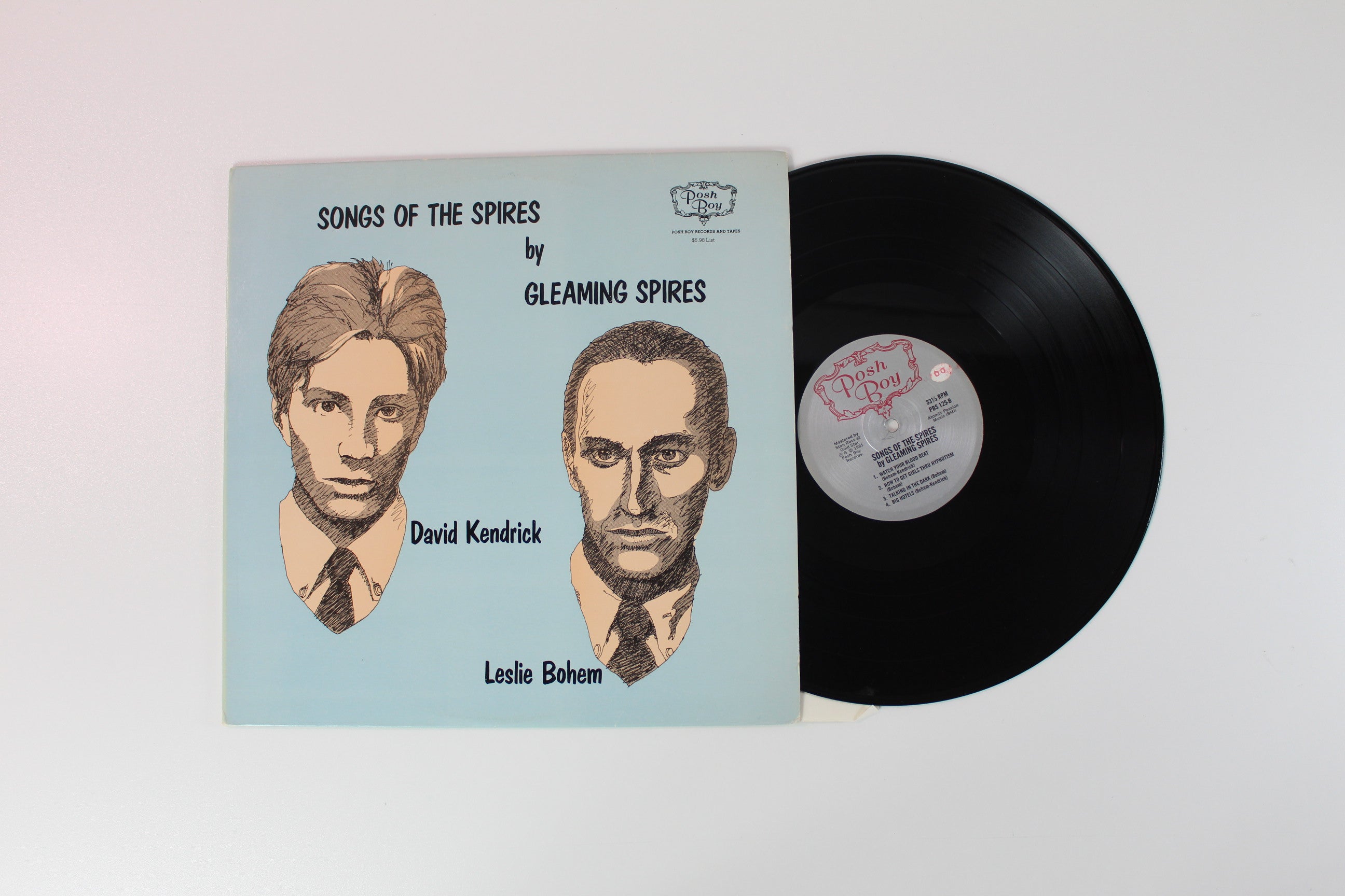 Gleaming Spires - Songs Of The Spires on Posh Boy