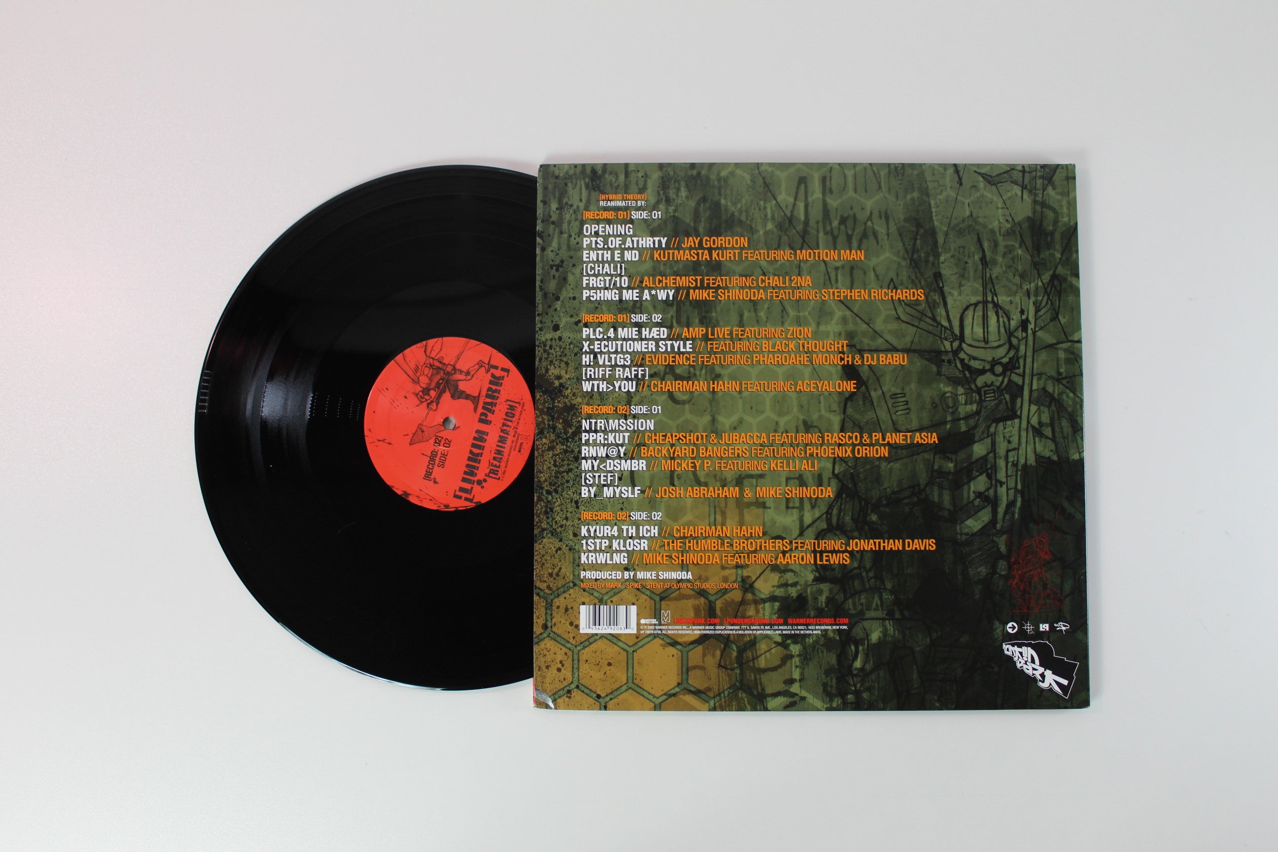 Linkin Park - Reanimation on Warner Machine Shop Reissue