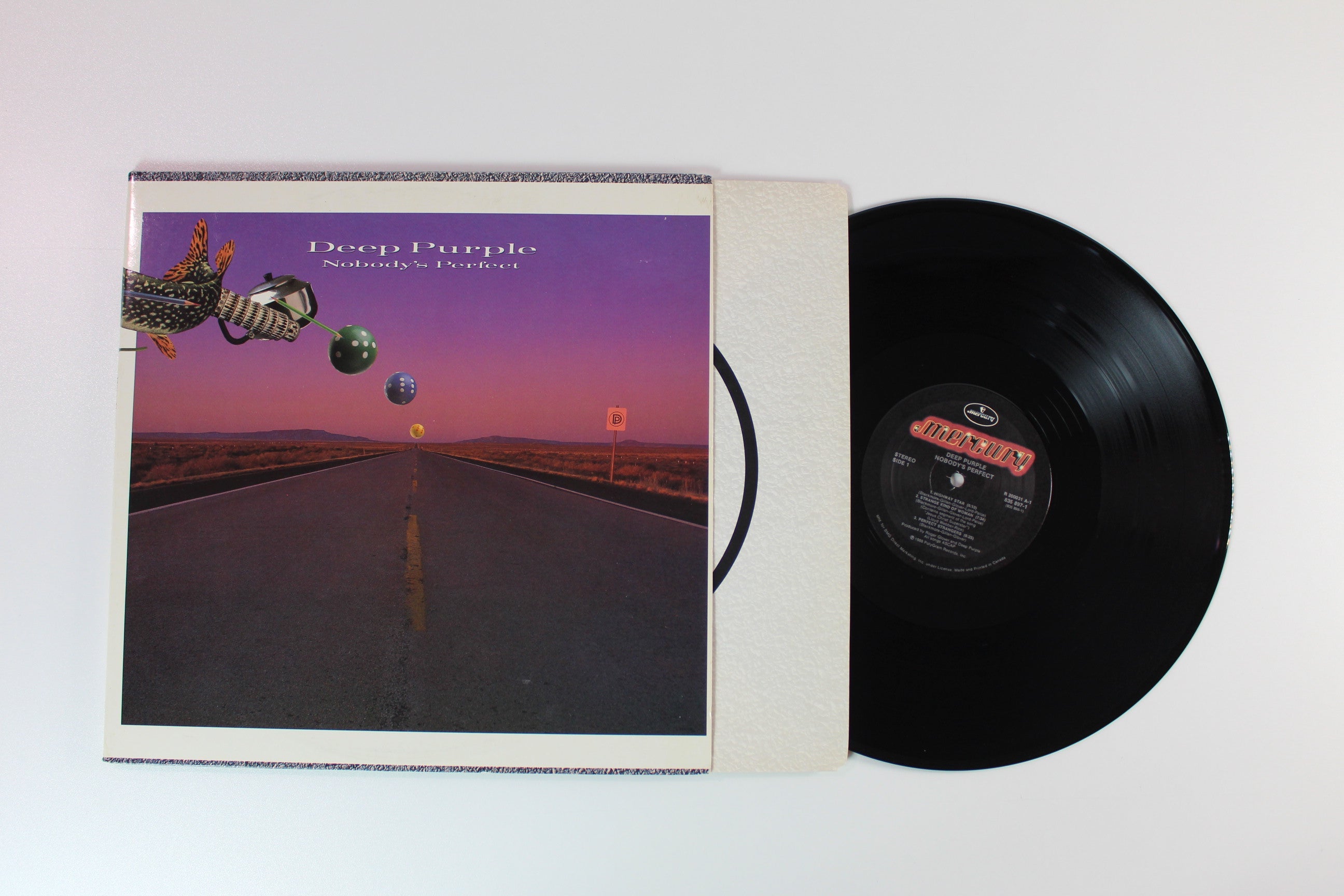 Deep Purple - Nobody's Perfect on Mercury