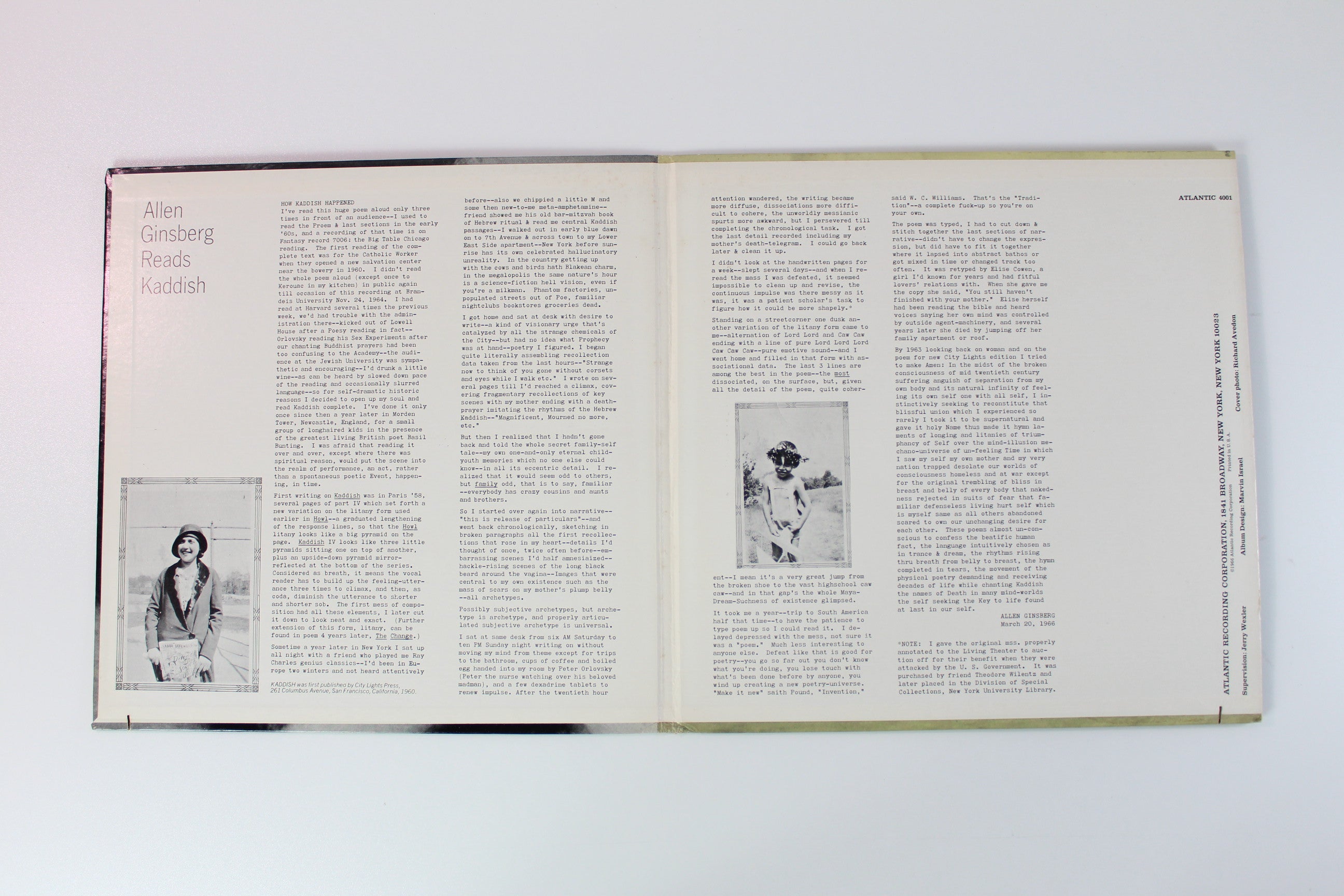 Allen Ginsberg - Reads Kaddish (A 20th Century American Ecstatic Narrative Poem) on Atlantic