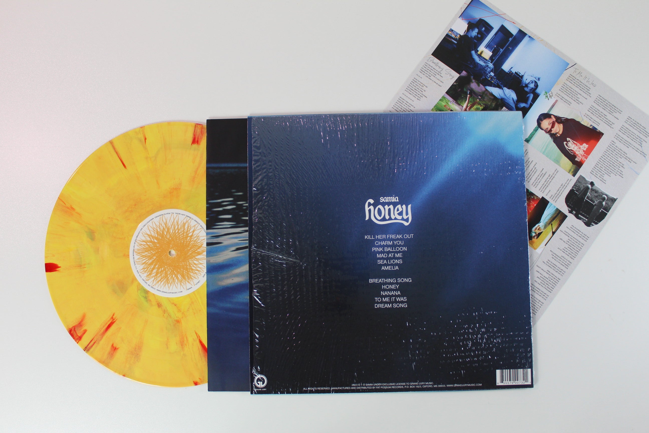 Samia Finnerty - Honey on Grand Jury Honey Yellow Vinyl