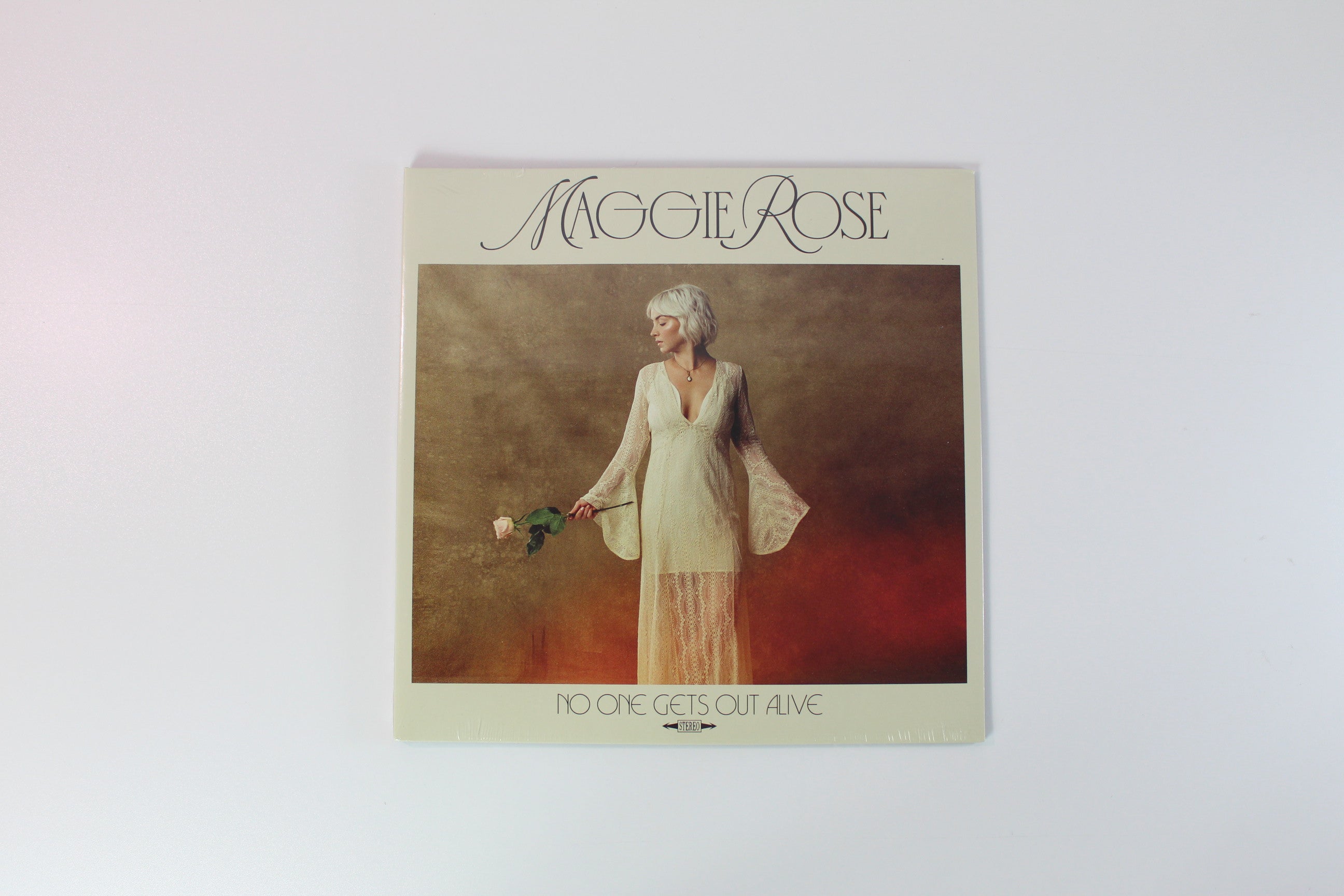 Maggie Rose - No One Gets Out Alive on Big Loud Red With Gold Vinyl Sealed