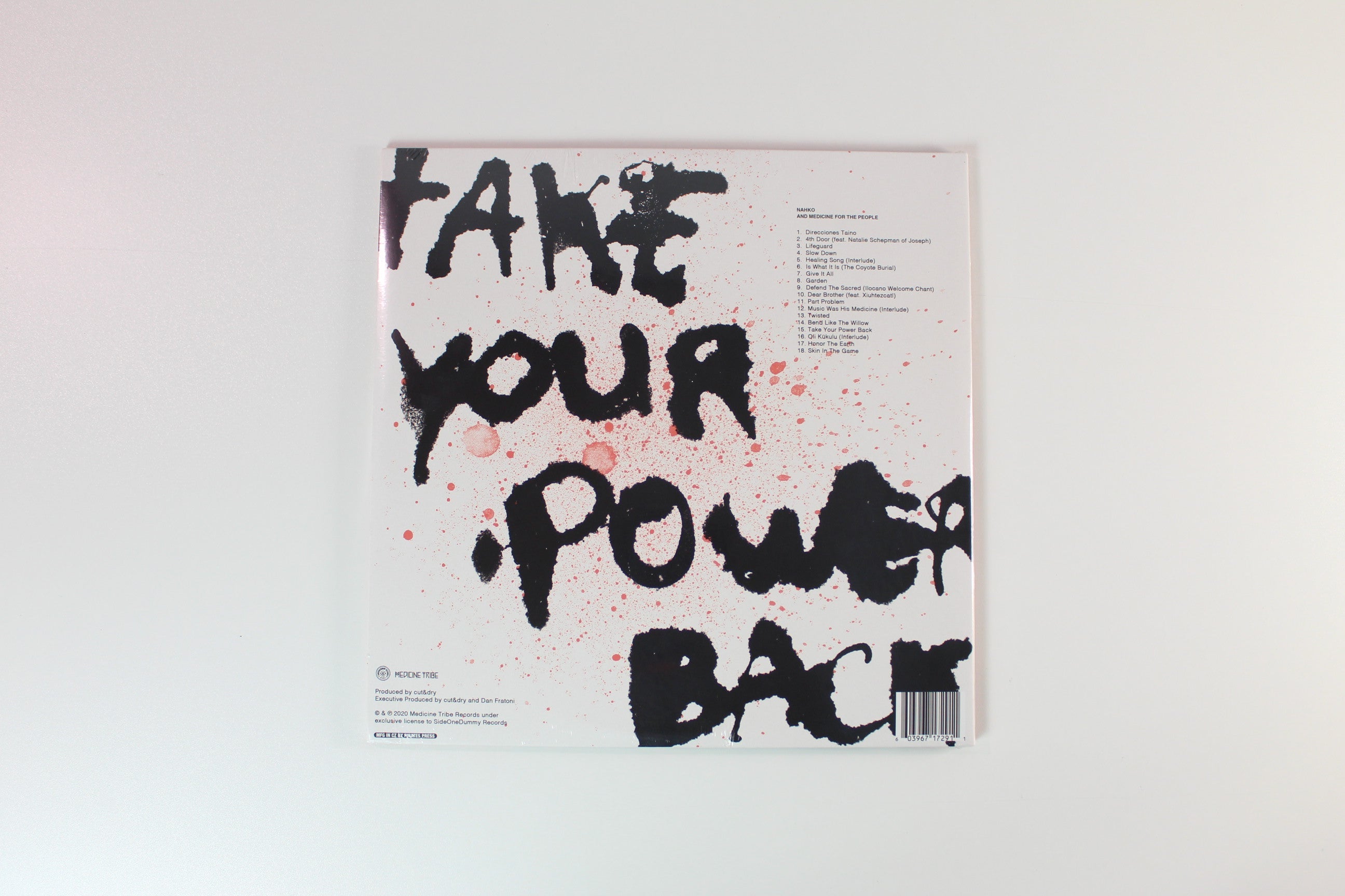 Nahko And Medicine For The People - Take Your Power Back on SideOneDummy Records - Sealed