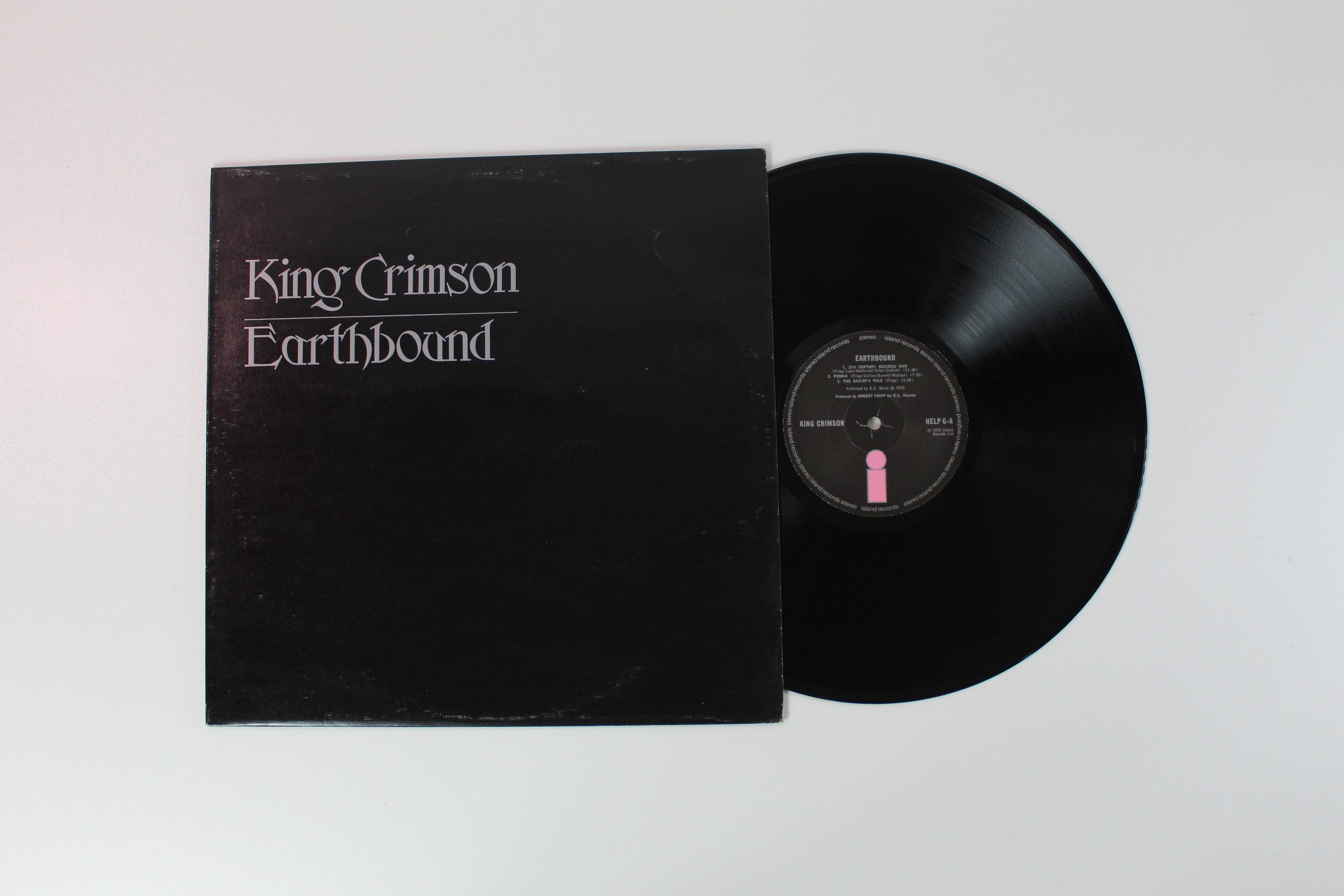 King Crimson - Earthbound on Island UK Pressing