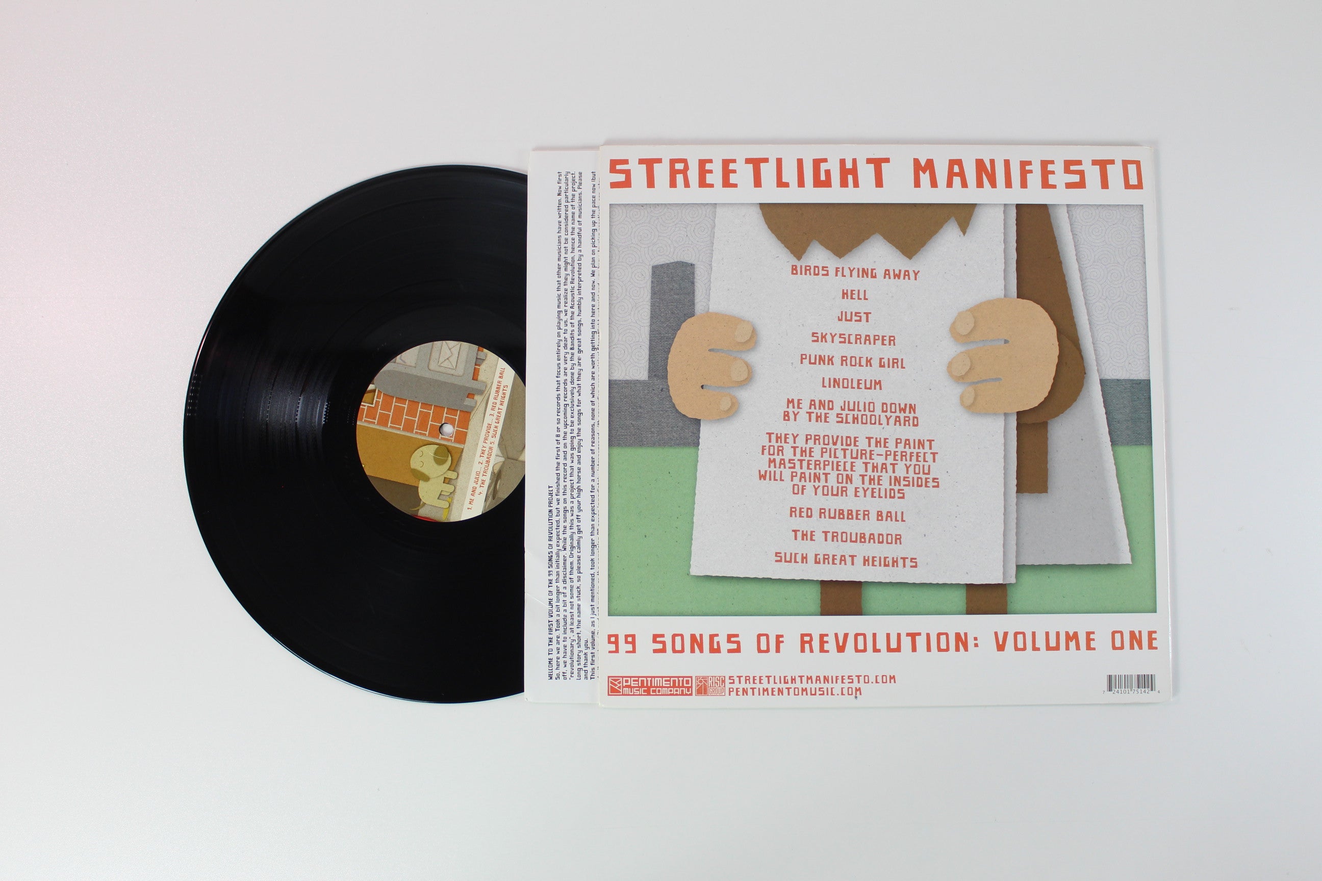 Streetlight Manifesto - 99 Songs Of Revolution: Volume One on Pentimento Music