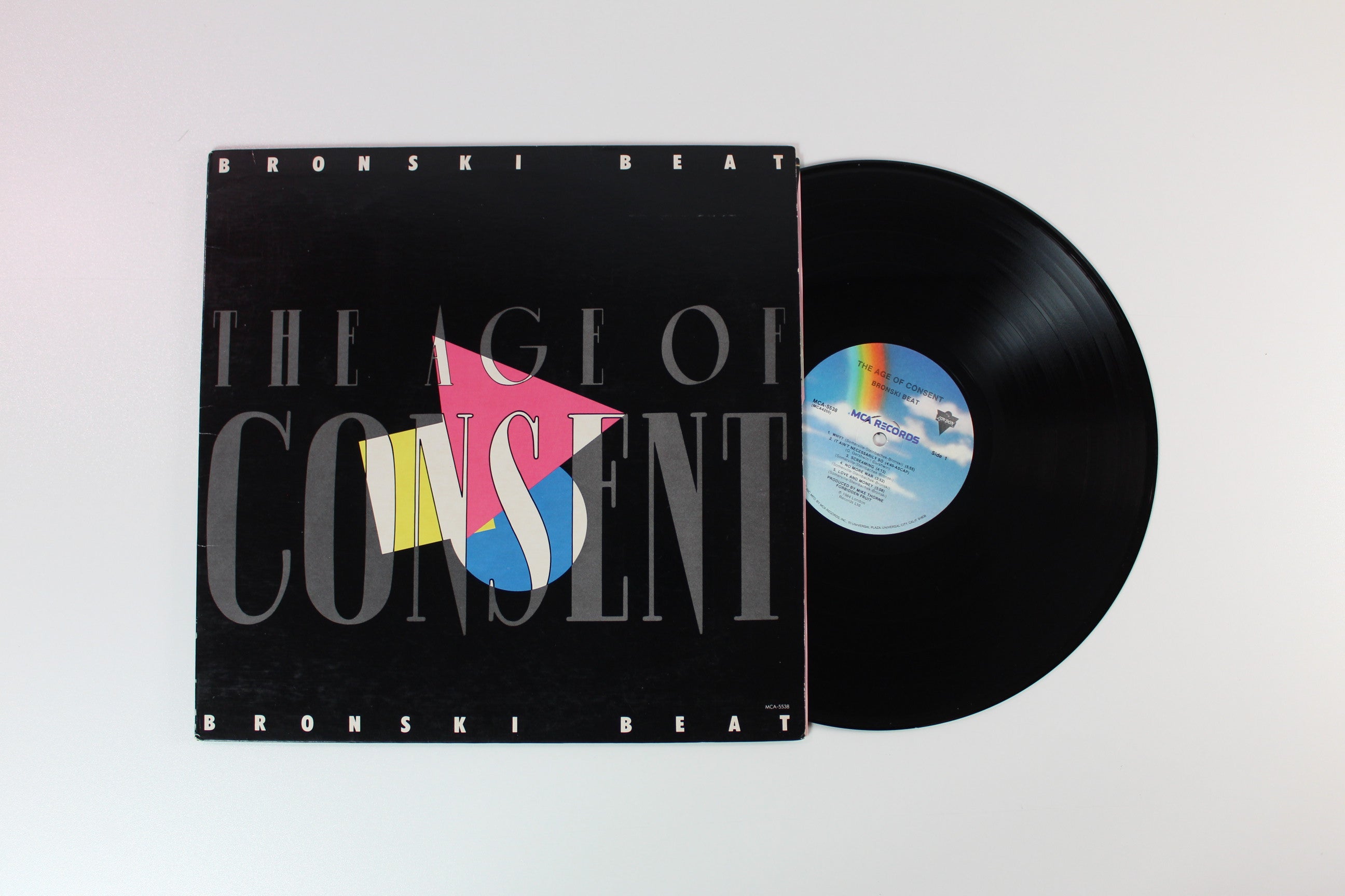 Bronski Beat - The Age Of Consent on MCA Records