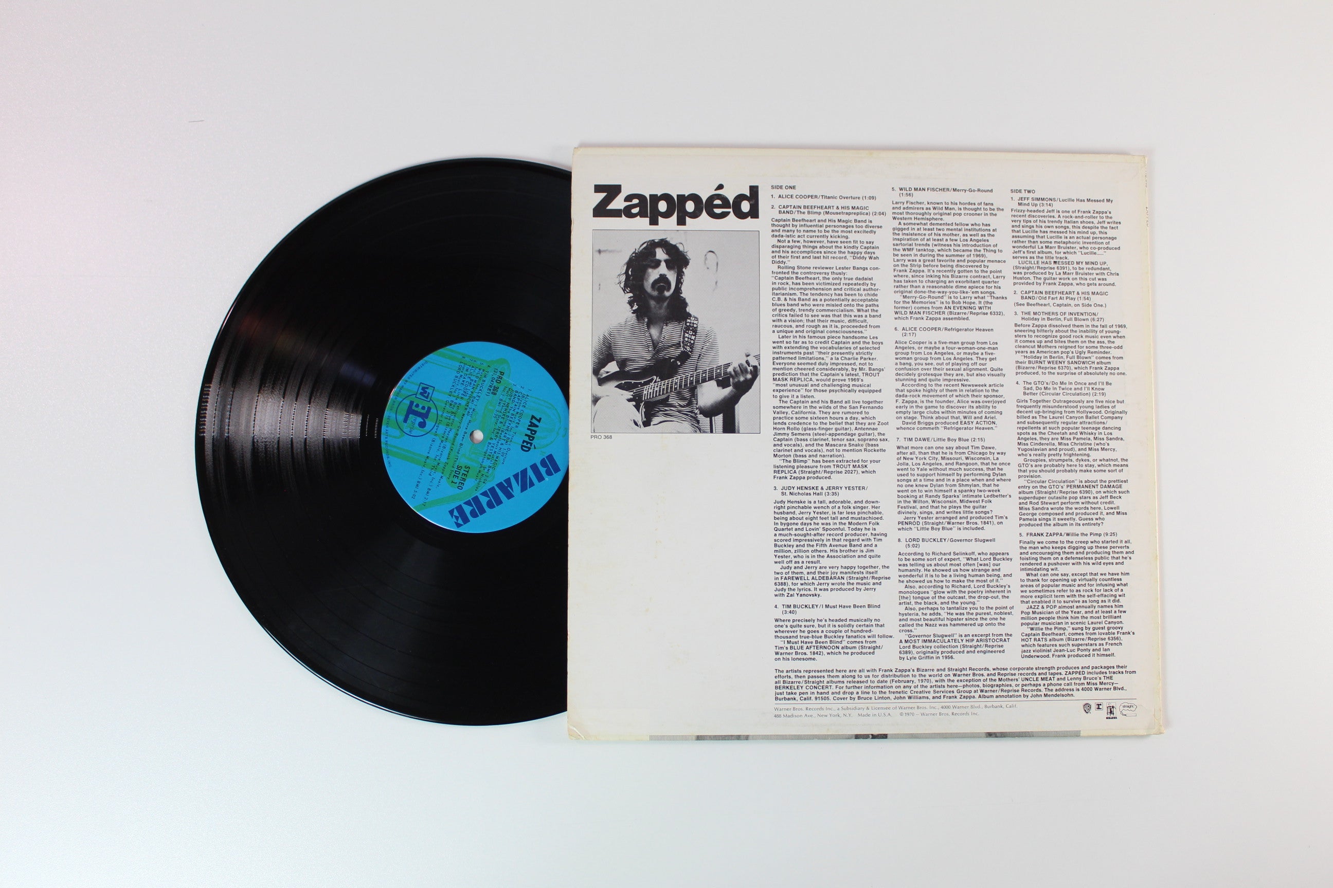 Various - Zapped on Bizarre Records