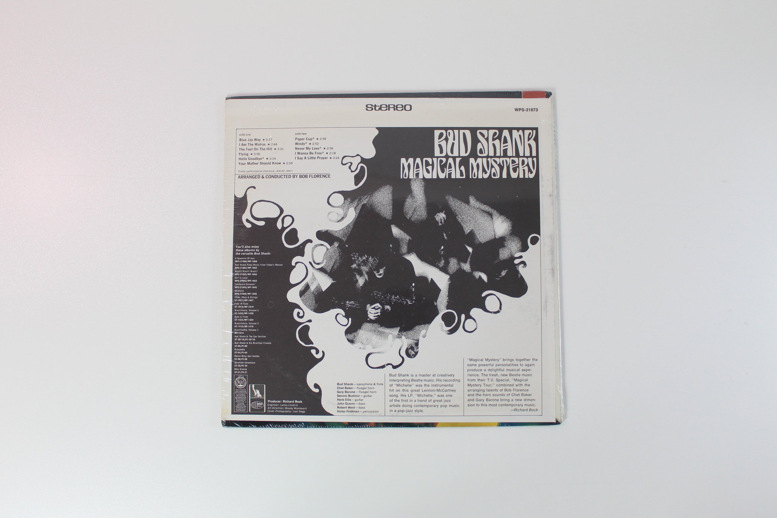 Bud Shank - Magical Mystery on World Pacific Stereo Sealed