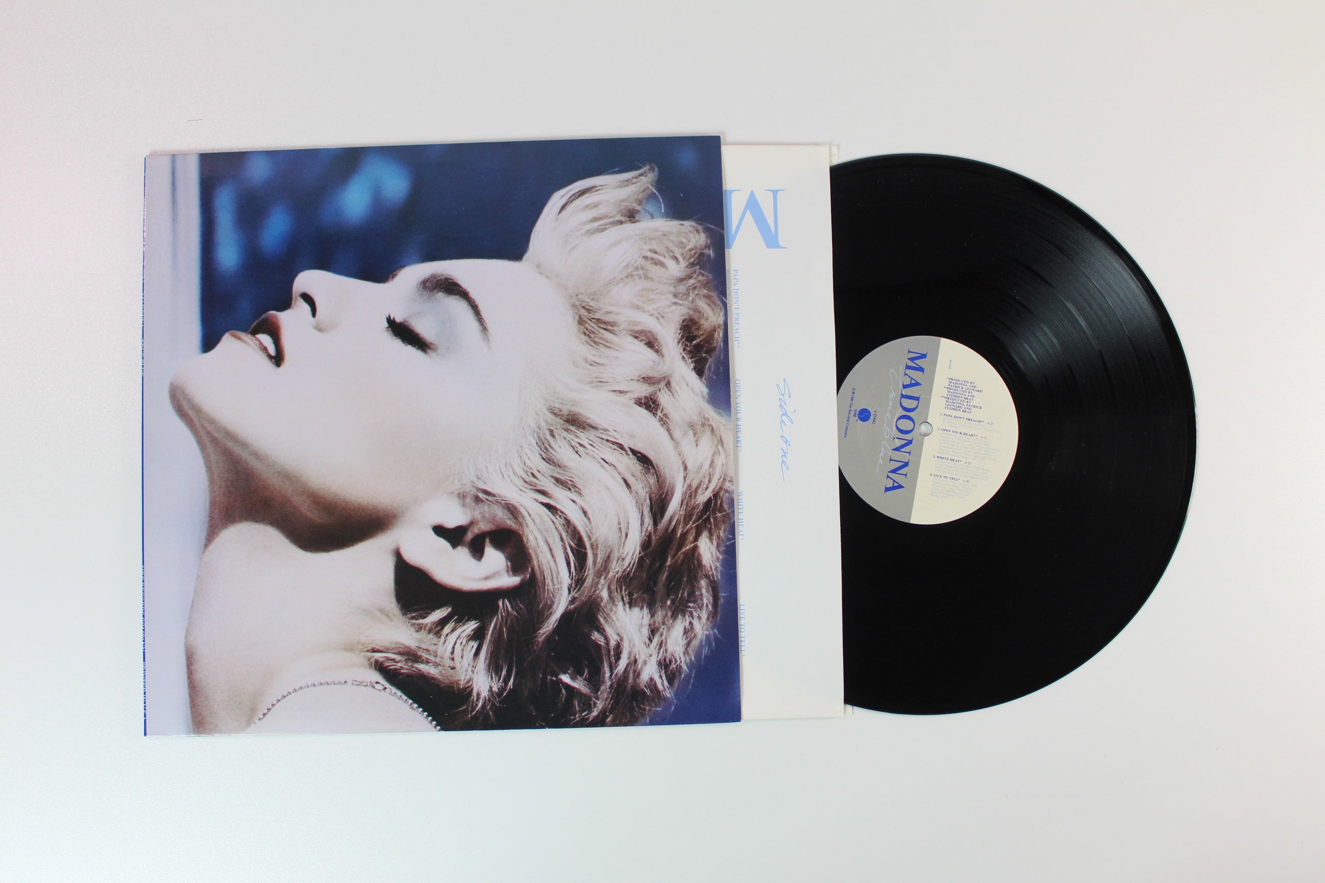 Madonna - True Blue on Sire w/ Poster