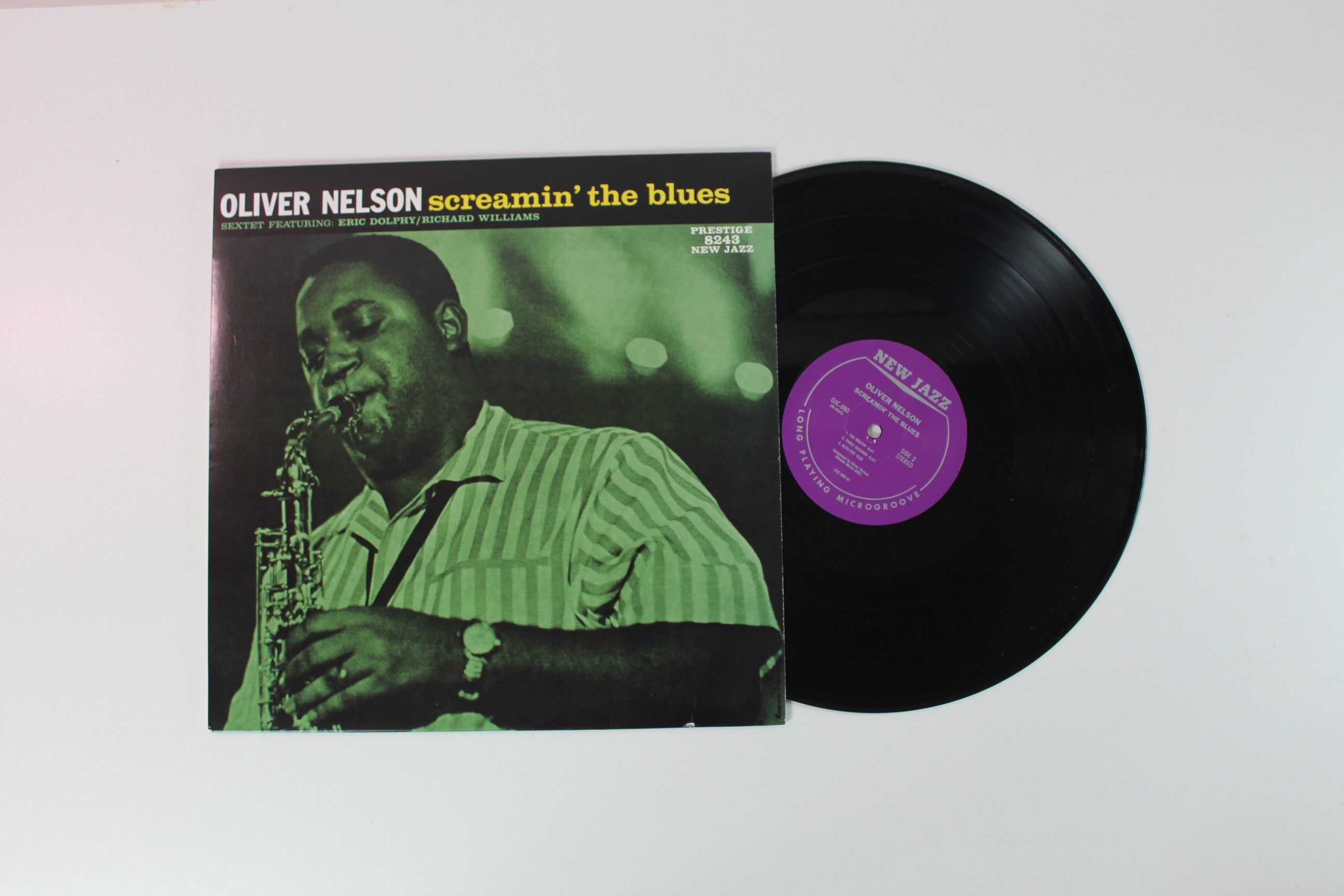 The Oliver Nelson Sextet - Screamin' The Blues on New Jazz OJC Reissue
