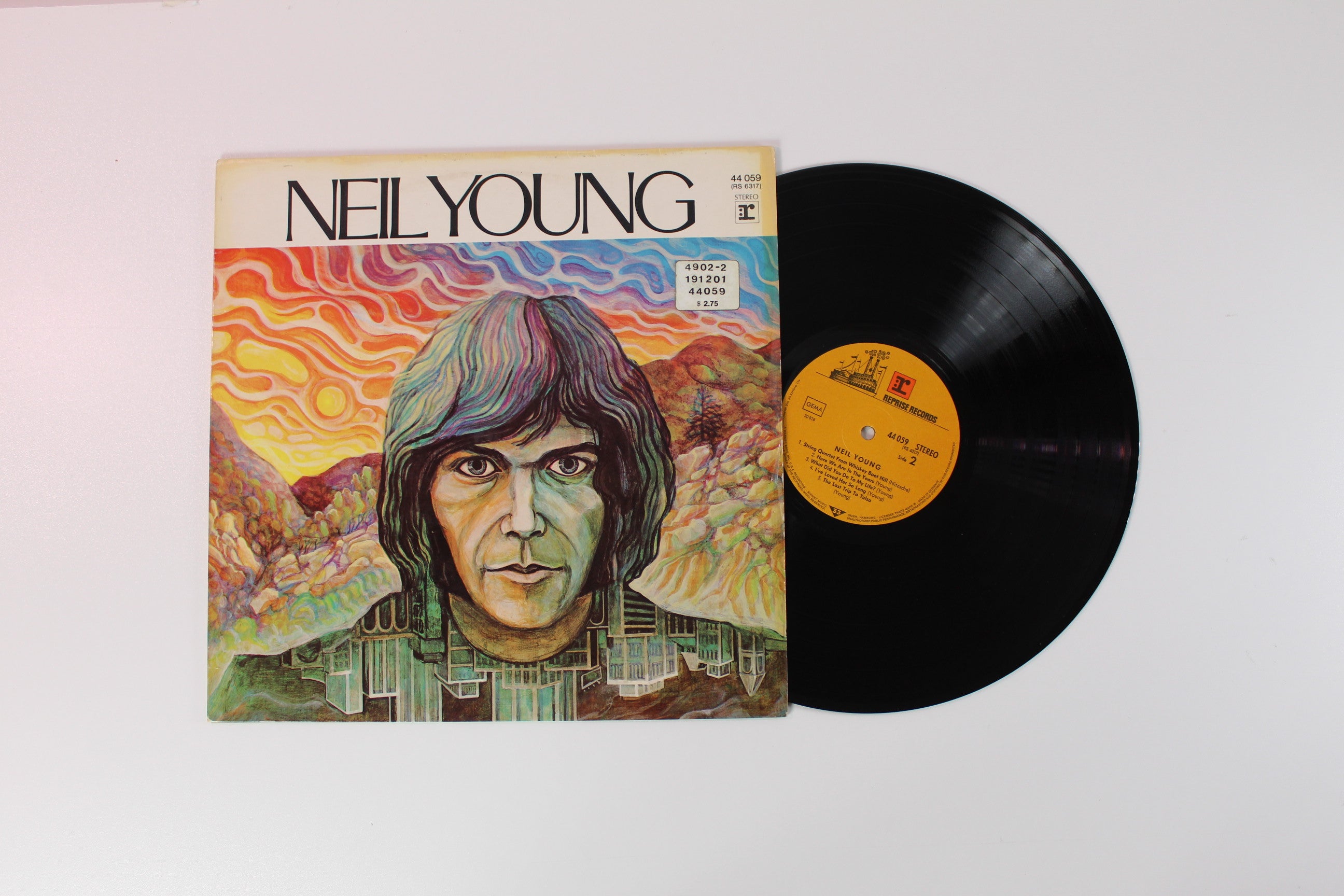 Neil Young - Neil Young on Harvest German Reissue