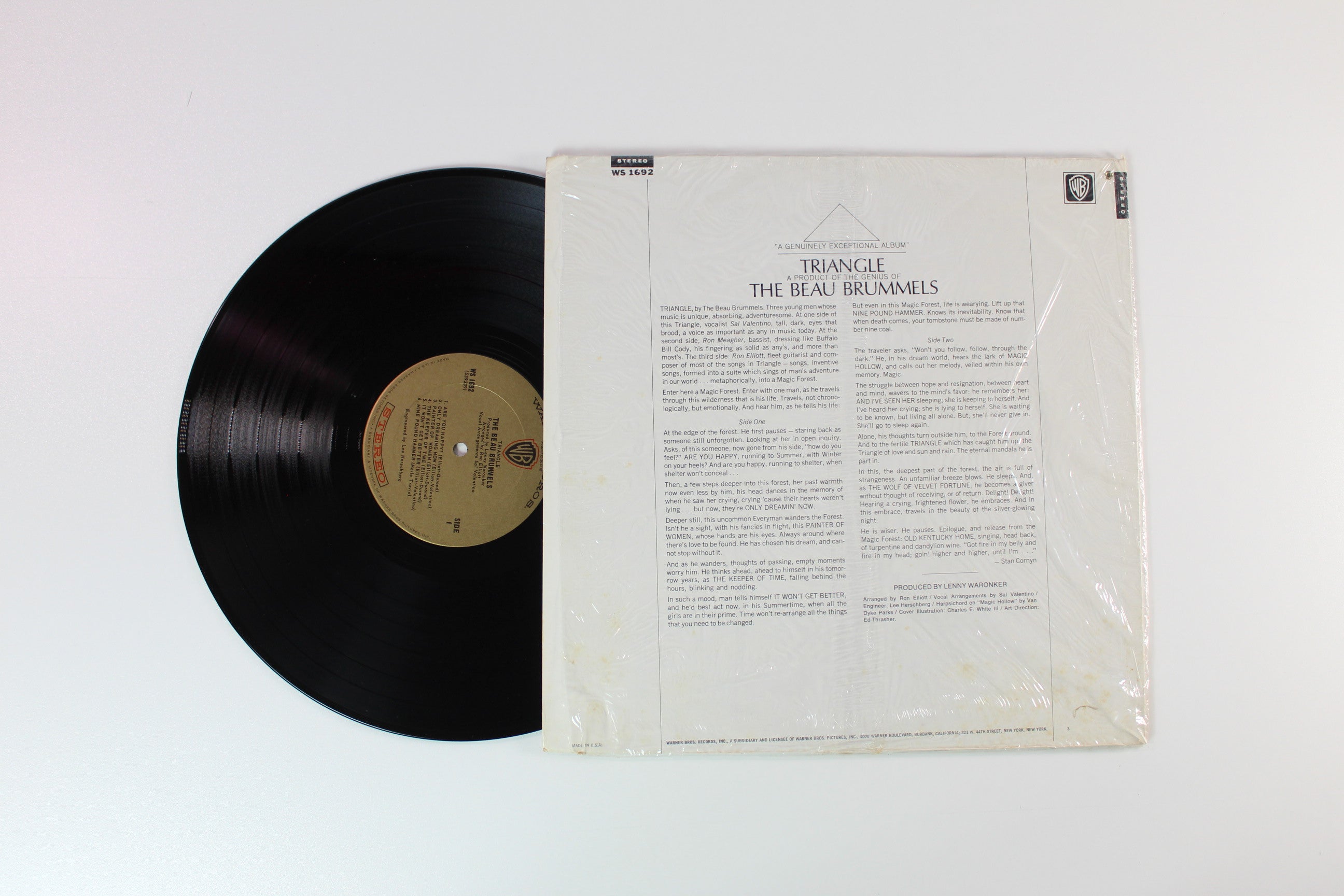 The Beau Brummels - Triangle on Warner Bros. Records