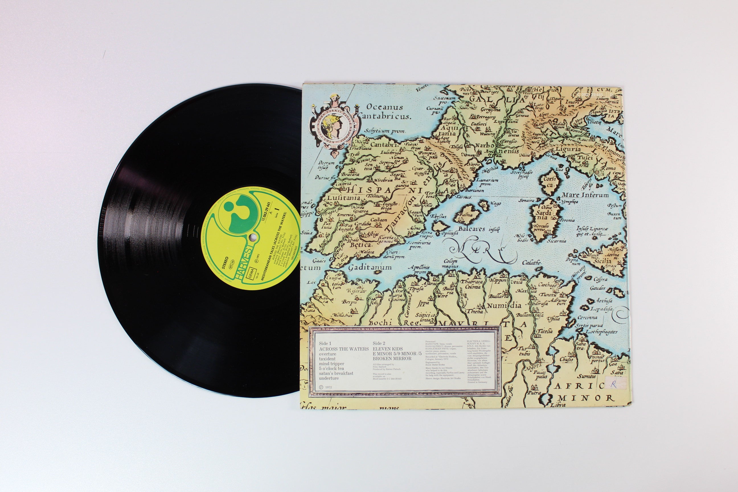 Triumvirat - Mediterranean Tales (Across The Waters) on Harvest - German pressing