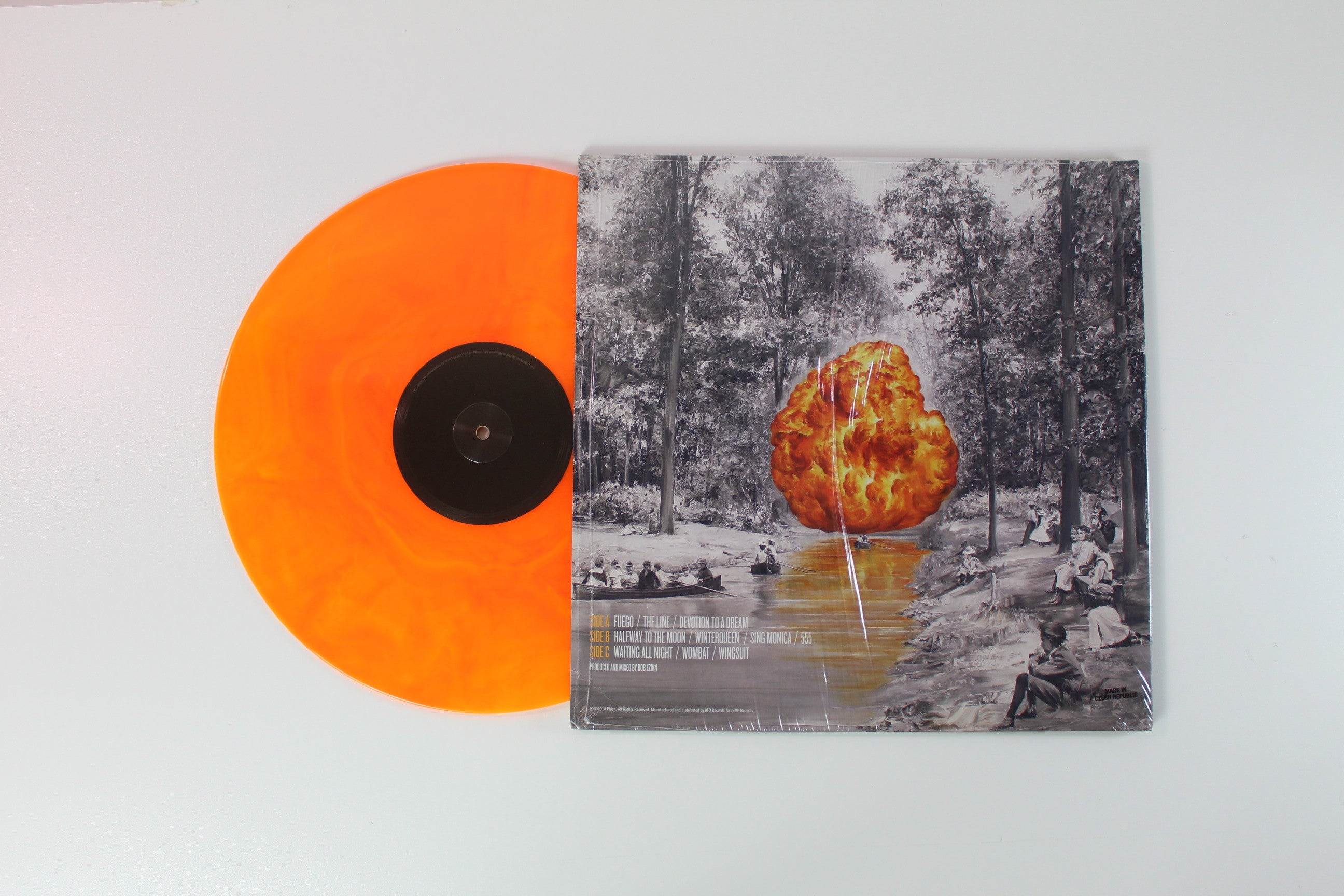 Phish - Fuego on Jemp Spontaneous Combustion Colored Vinyl