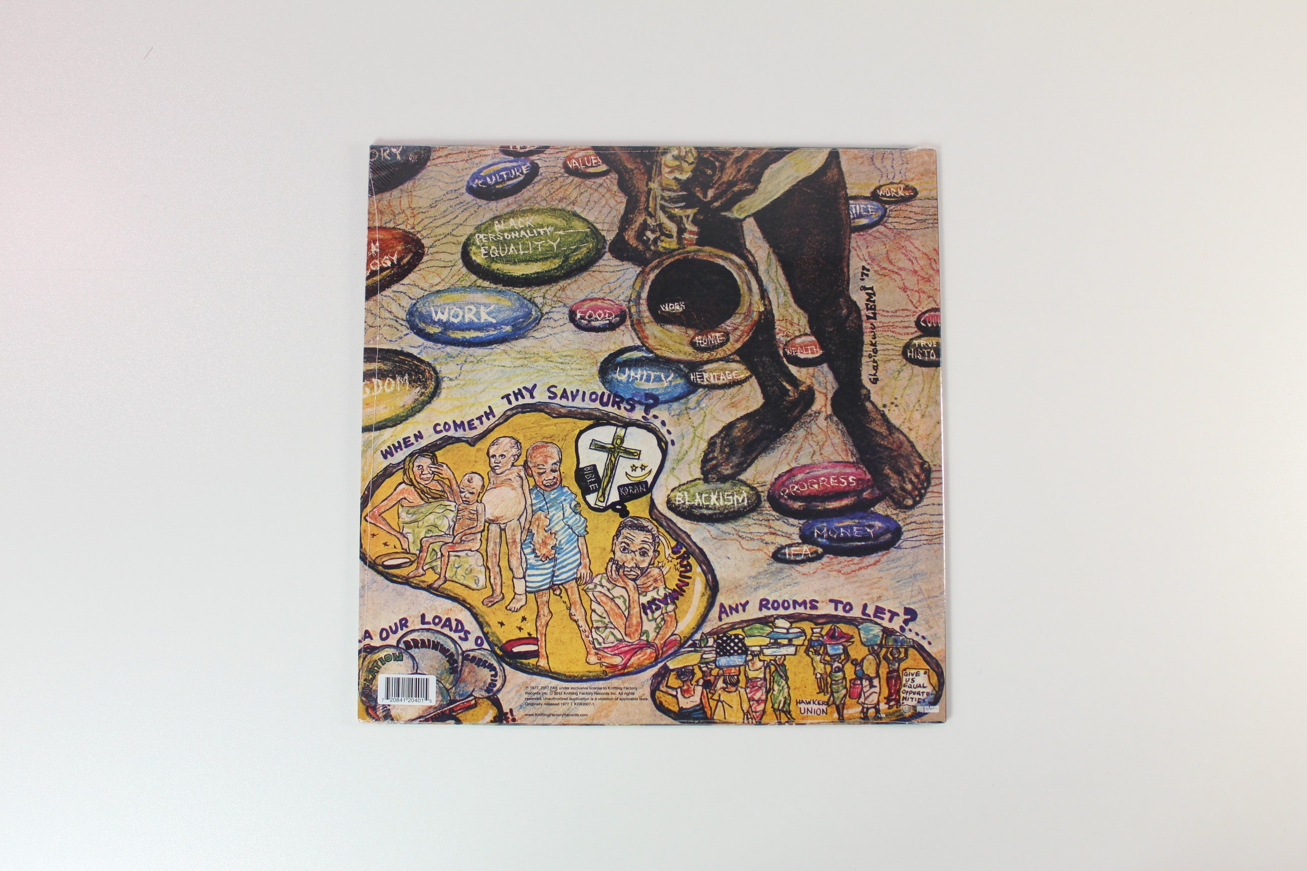 Fela Kuti - No Agreement on Knitting Factory Records - Sealed Reissue