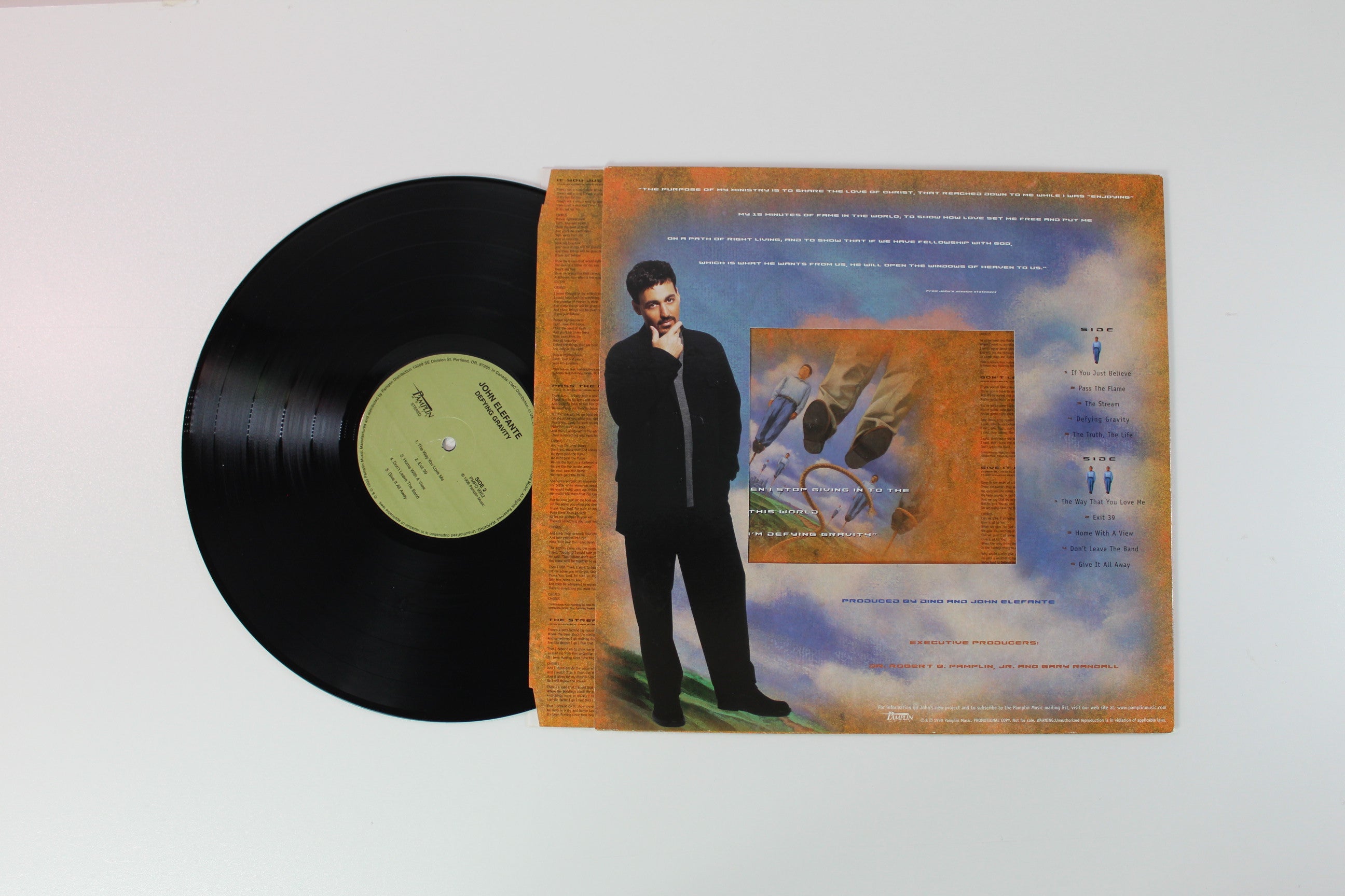 John Elefante - Defying Gravity on Pamplin Music