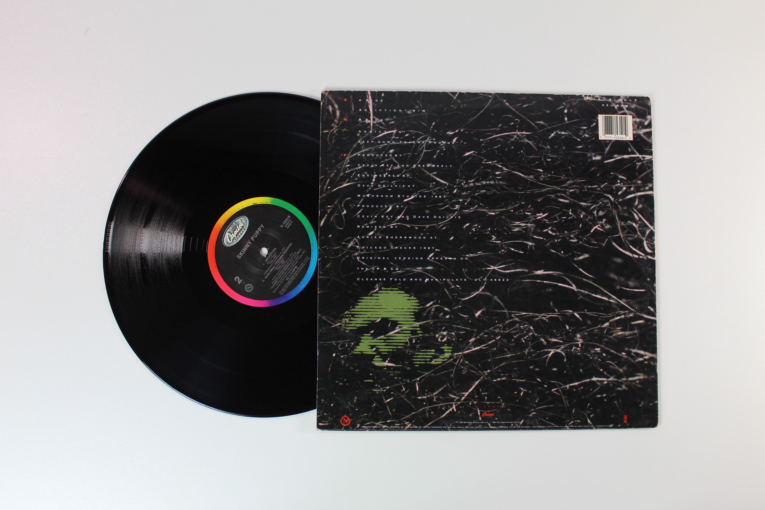 Skinny Puppy - Addiction on Capitol Records 12" Single