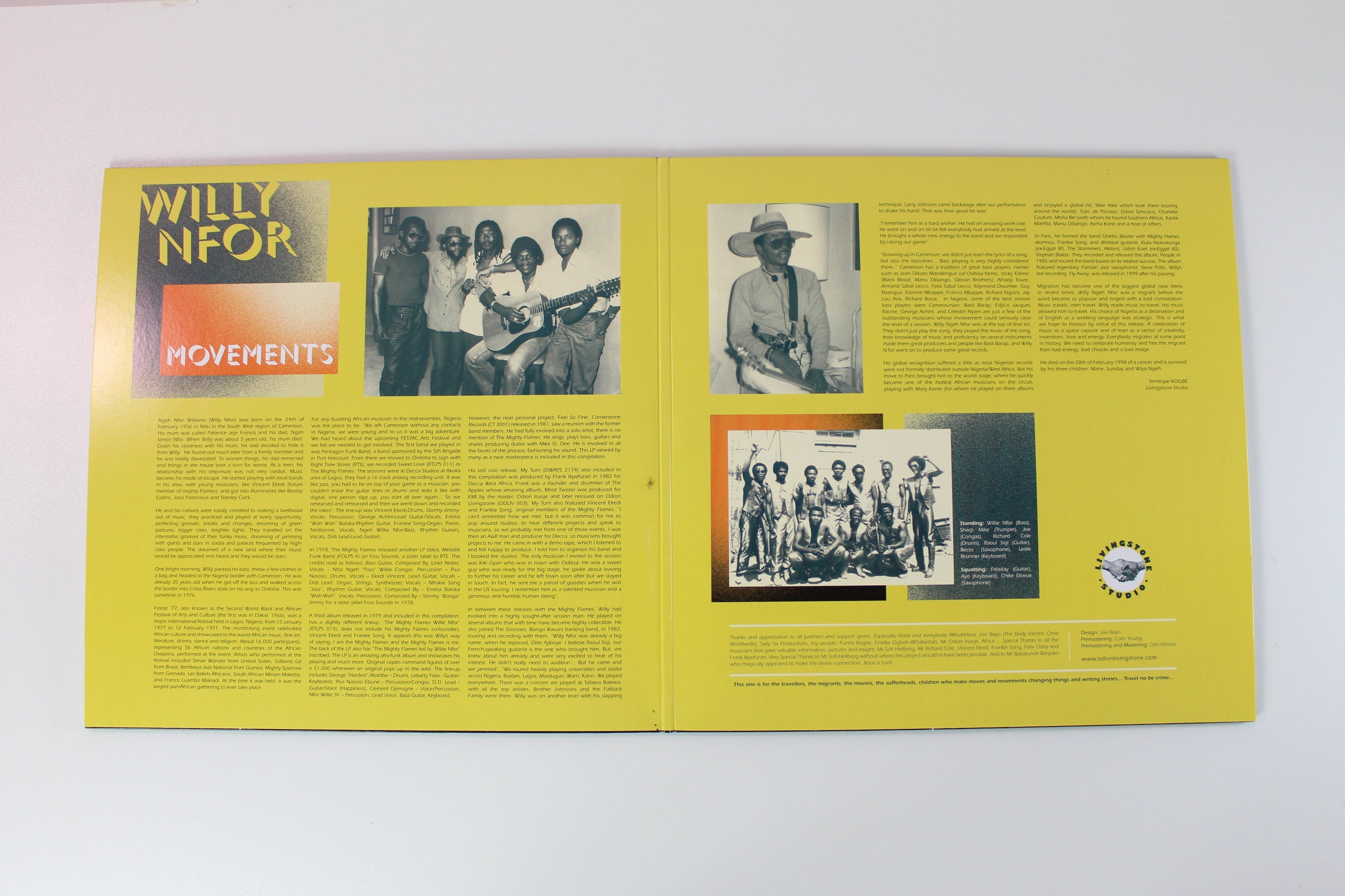 Willy N'For - Boogie Down In Africa on Odion Livingstone