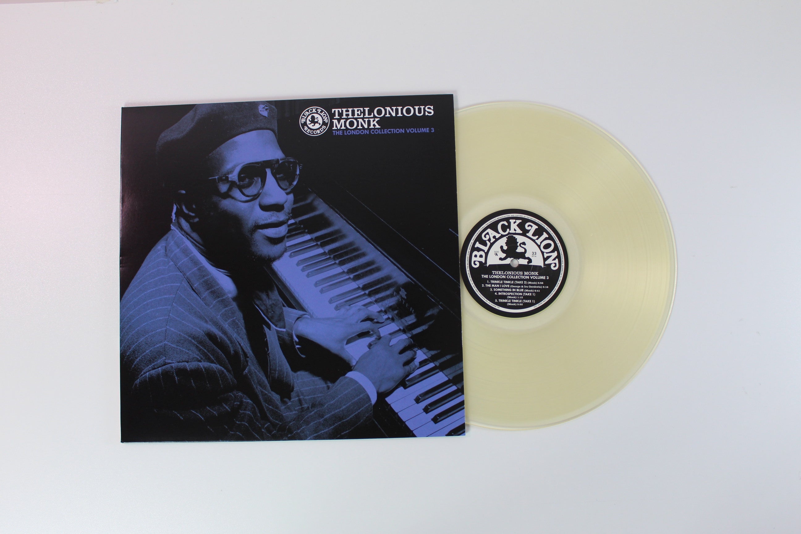 Thelonious Monk - The London Collection Volume 3 on Black Lion RSD 2016 Ltd Clear Vinyl Reissue