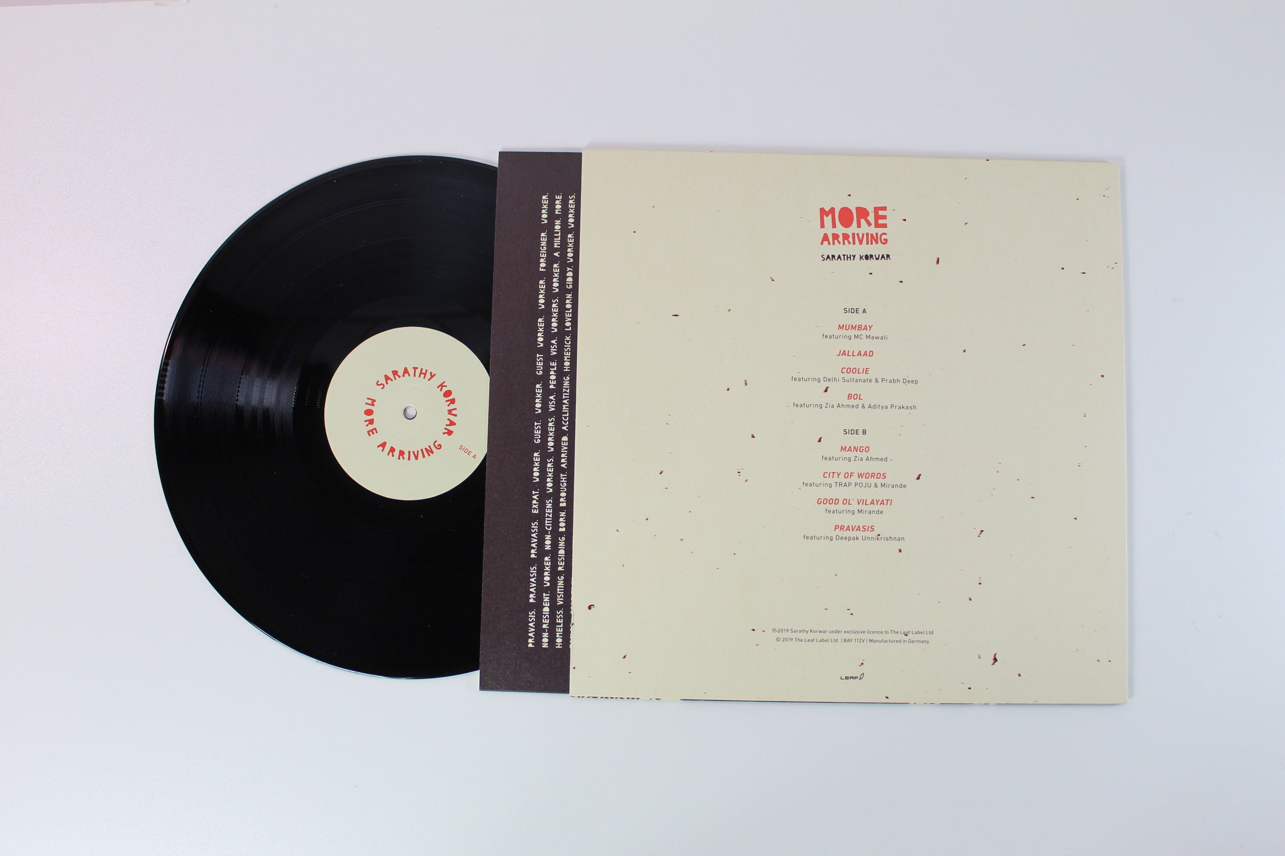 Sarathy Korwar - More Arriving on Leaf