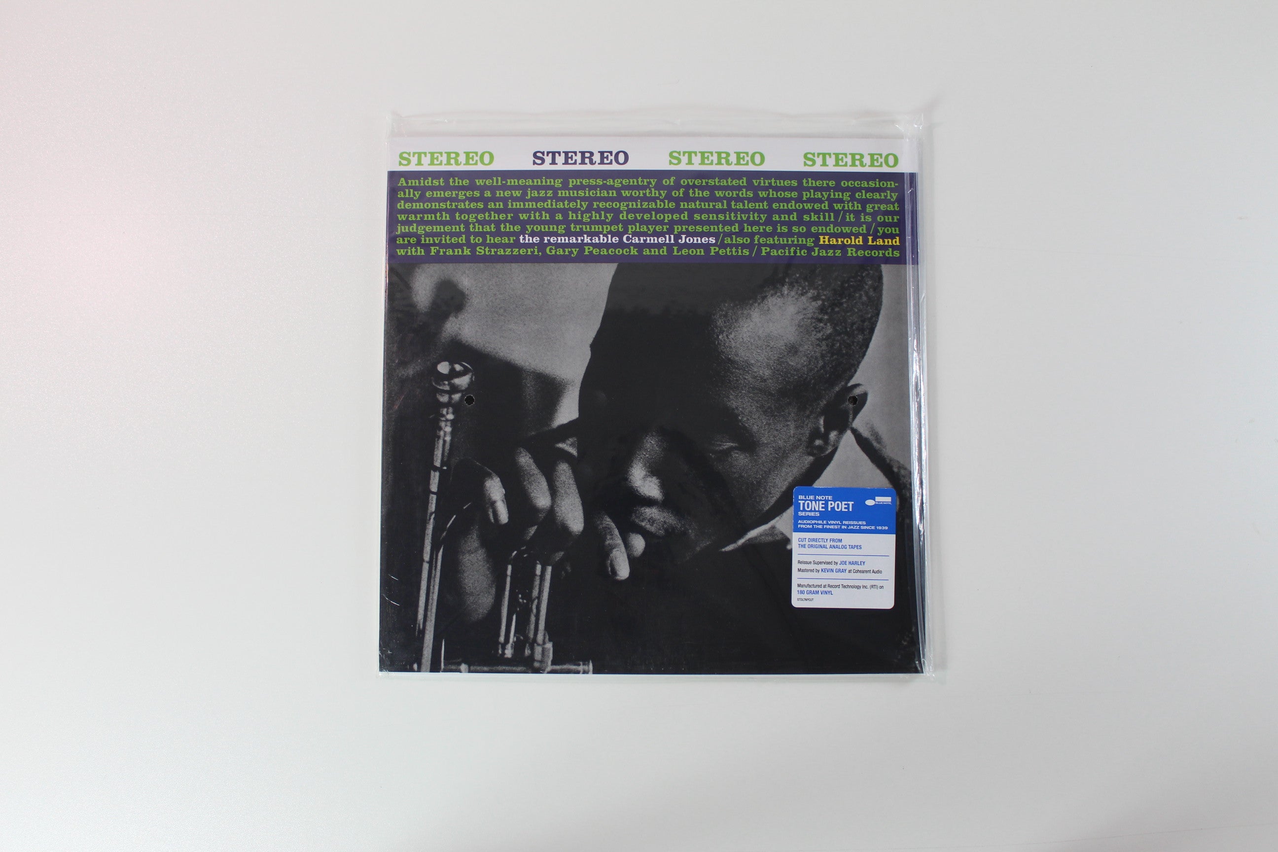 Carmell Jones - The Remarkable Carmell Jones Blue Note Tone Poet Series Reissue Sealed
