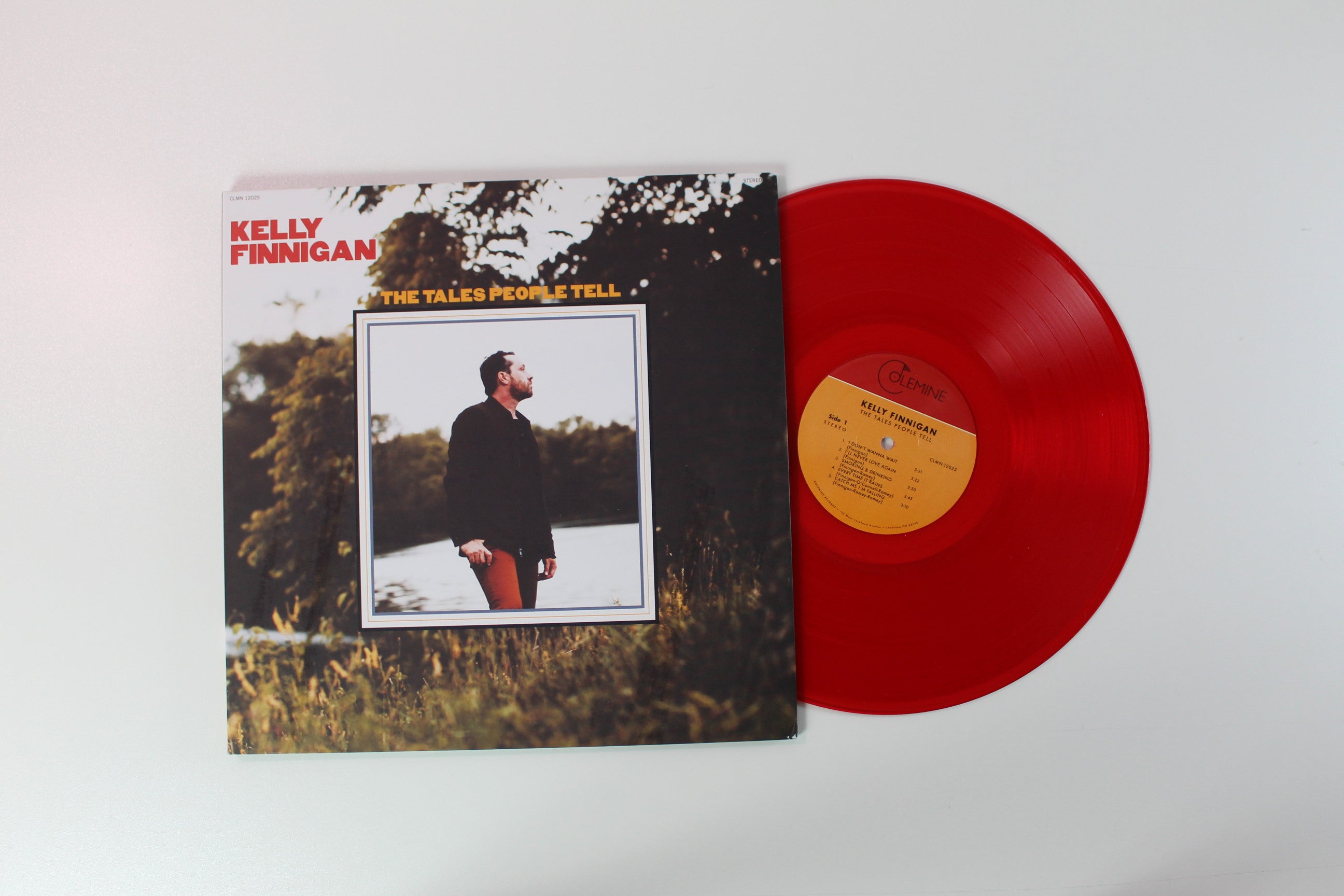 Kelly Finnigan - The Tales People Tell on Colemine Ltd Numbered Red Transparent Vinyl