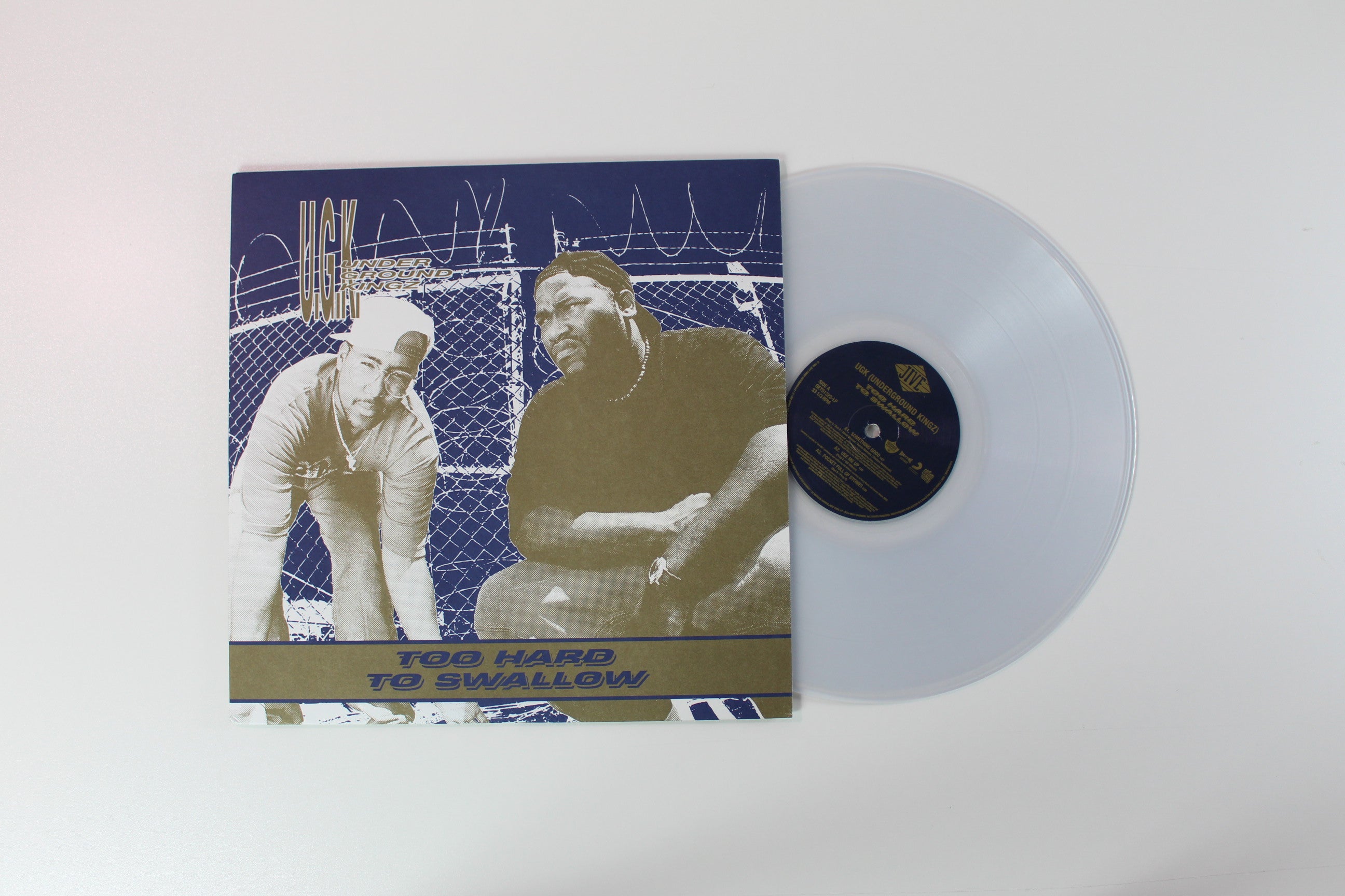 UGK - Too Hard To Swallow on Get on Down Ltd Clear Vinyl Reissue