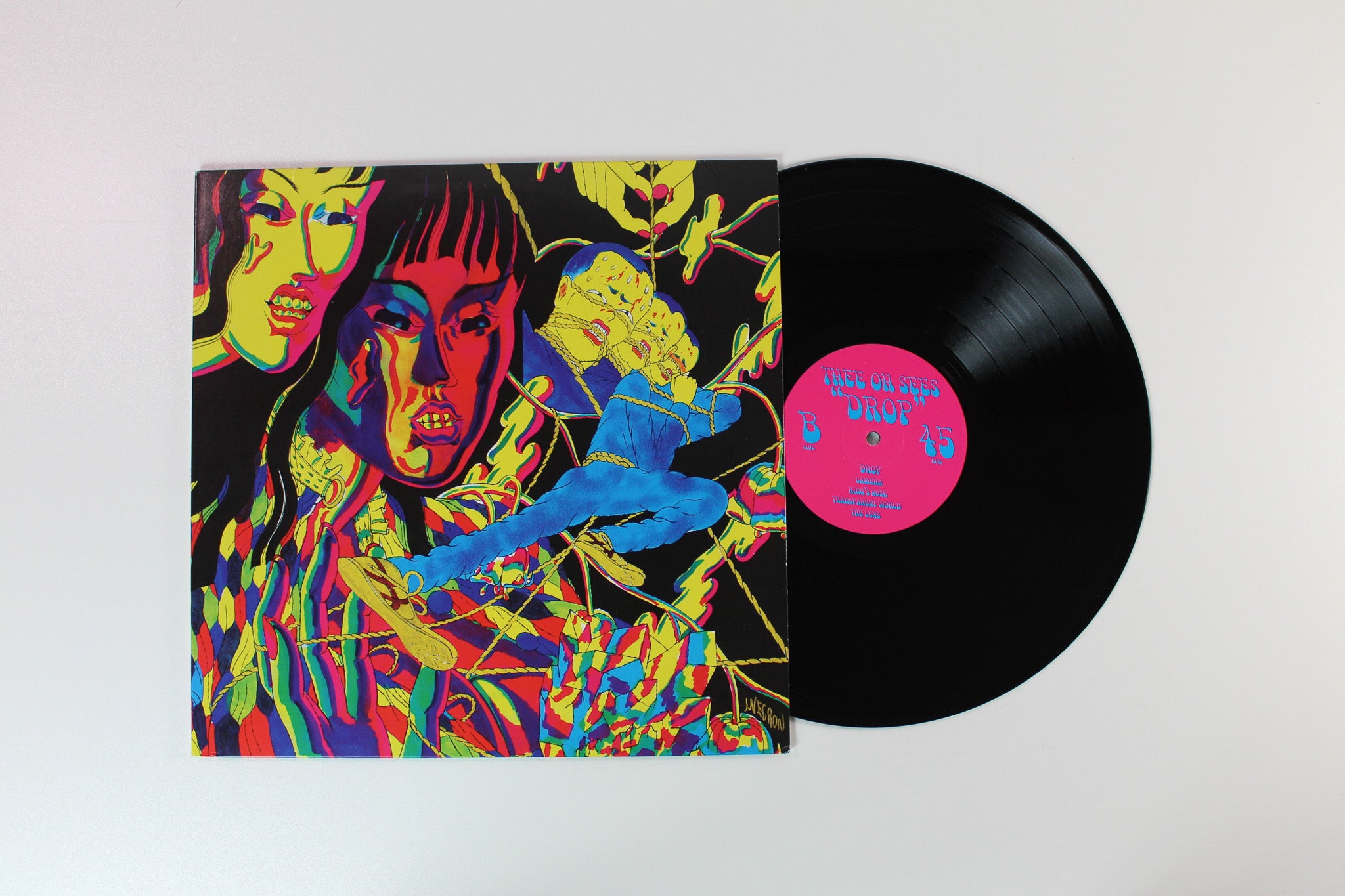 Thee Oh Sees - Drop on Castle Face 45 RPM