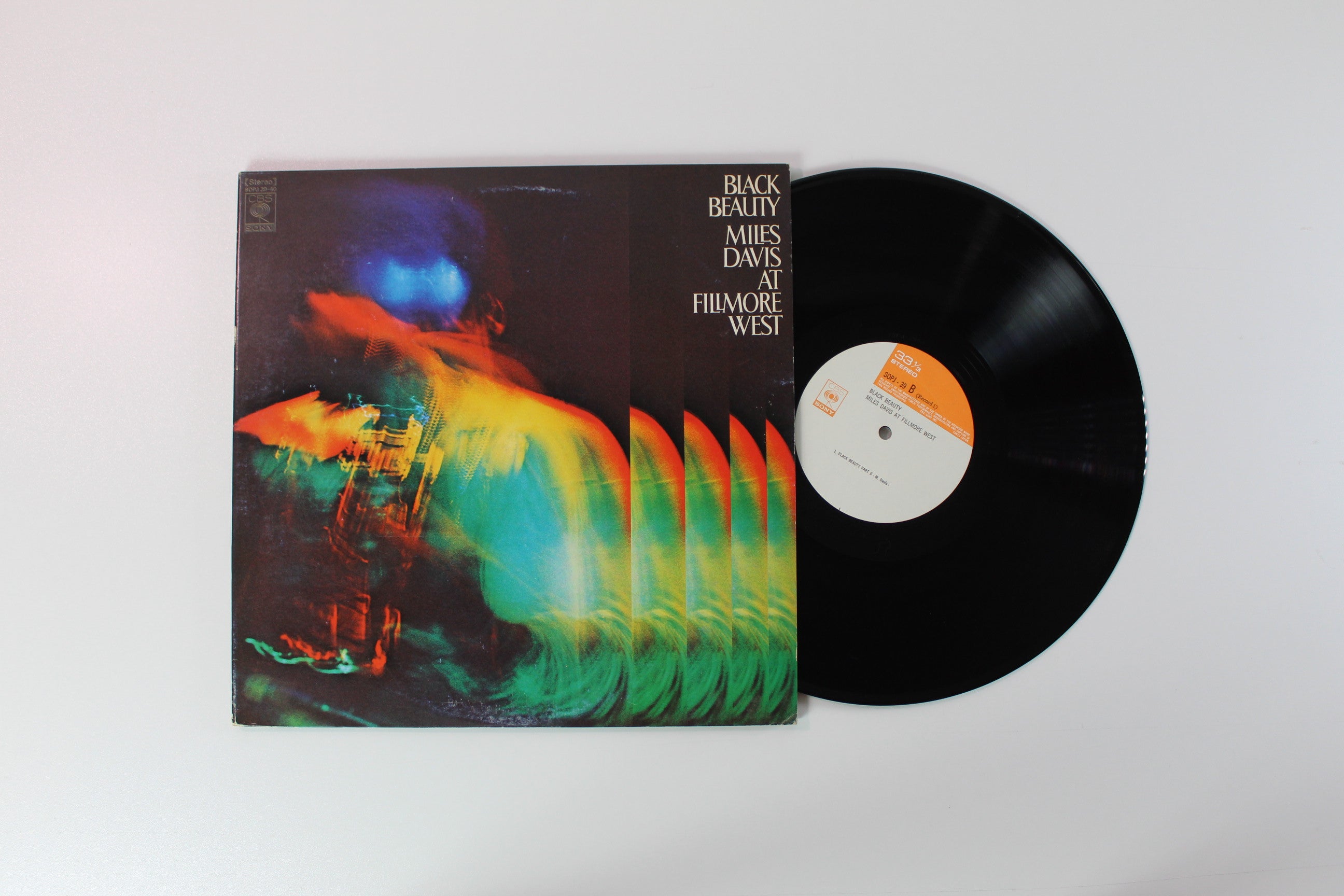 Miles Davis - Black Beauty (Miles Davis At Fillmore West) on CBS Sony Japanese Pressing