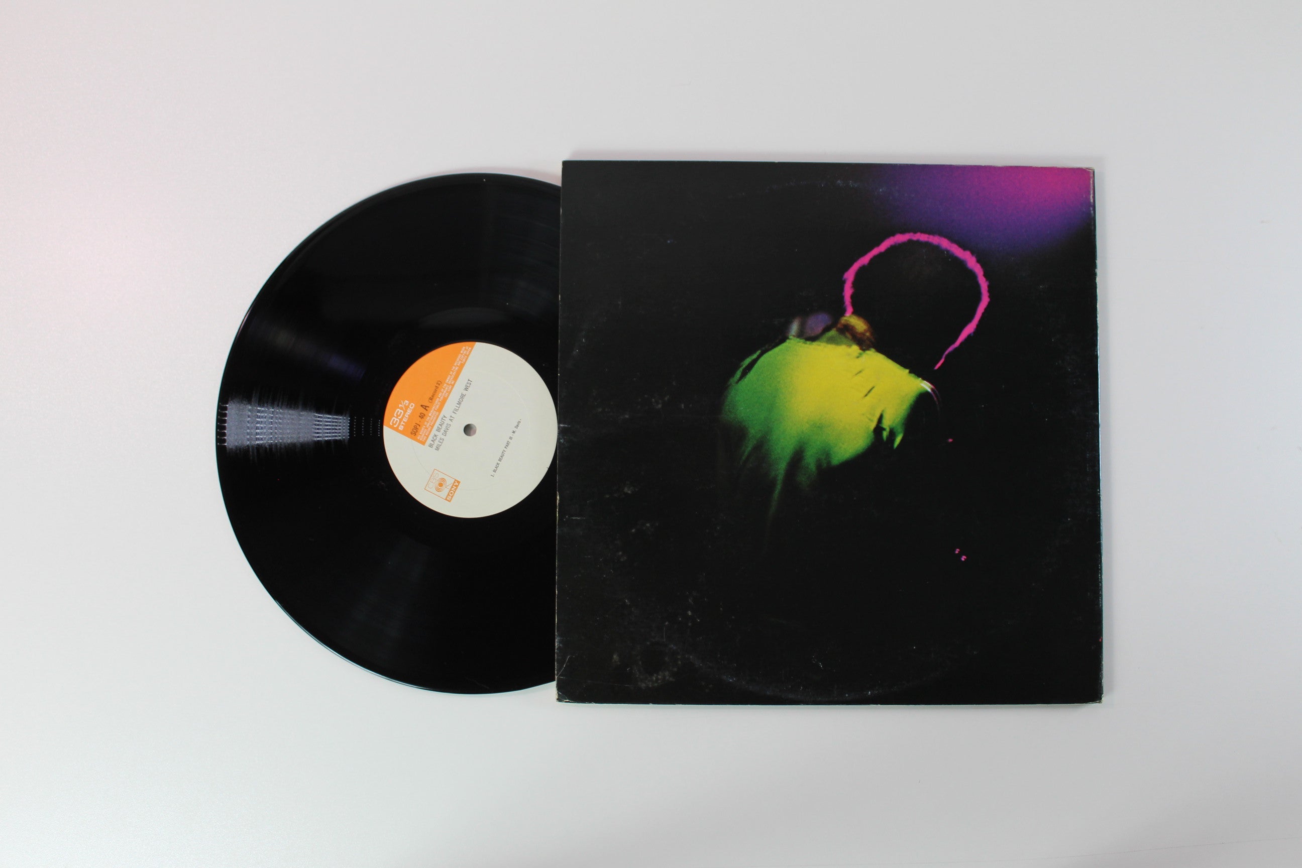 Miles Davis - Black Beauty (Miles Davis At Fillmore West) on CBS Sony Japanese Pressing