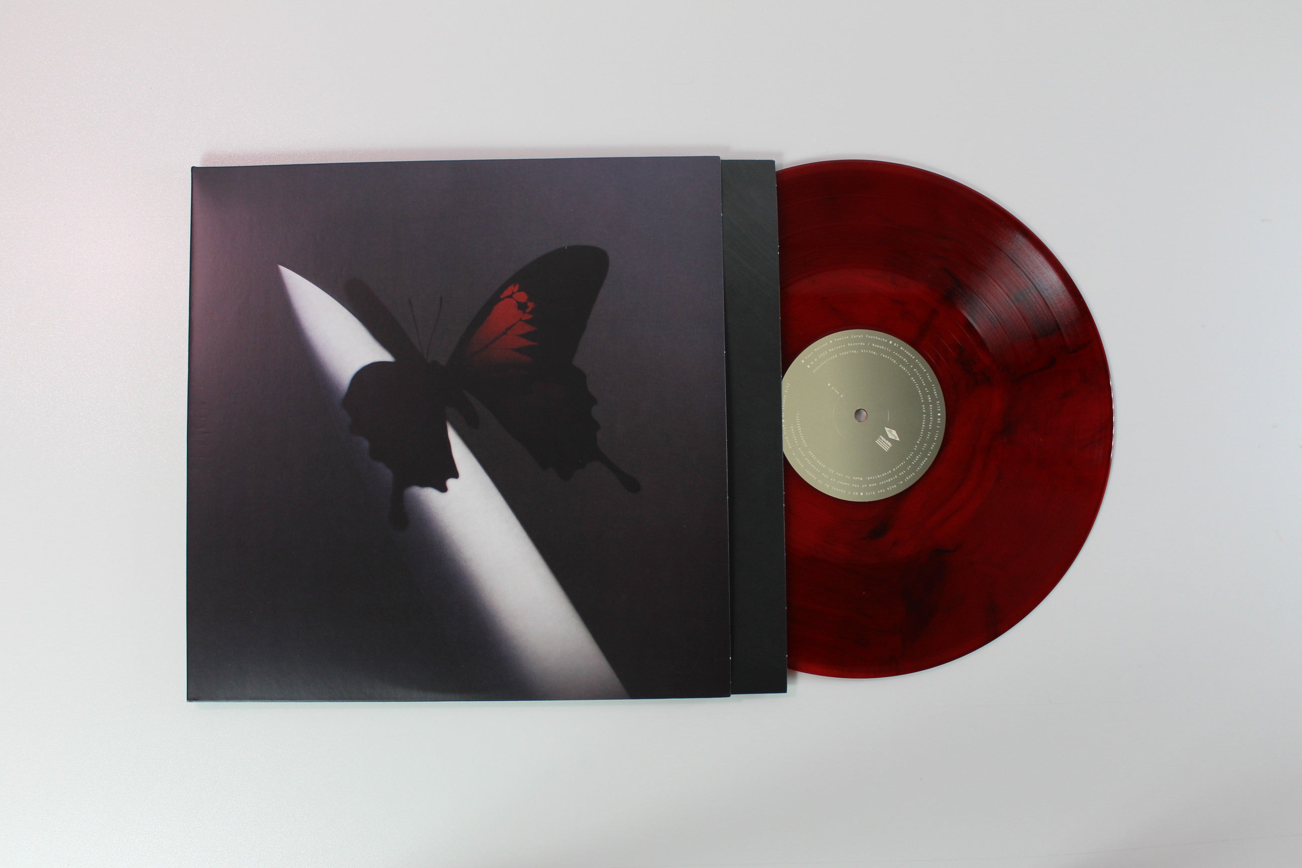 Post Malone - Twelve Carat Toothache on Mercury Red Marbled