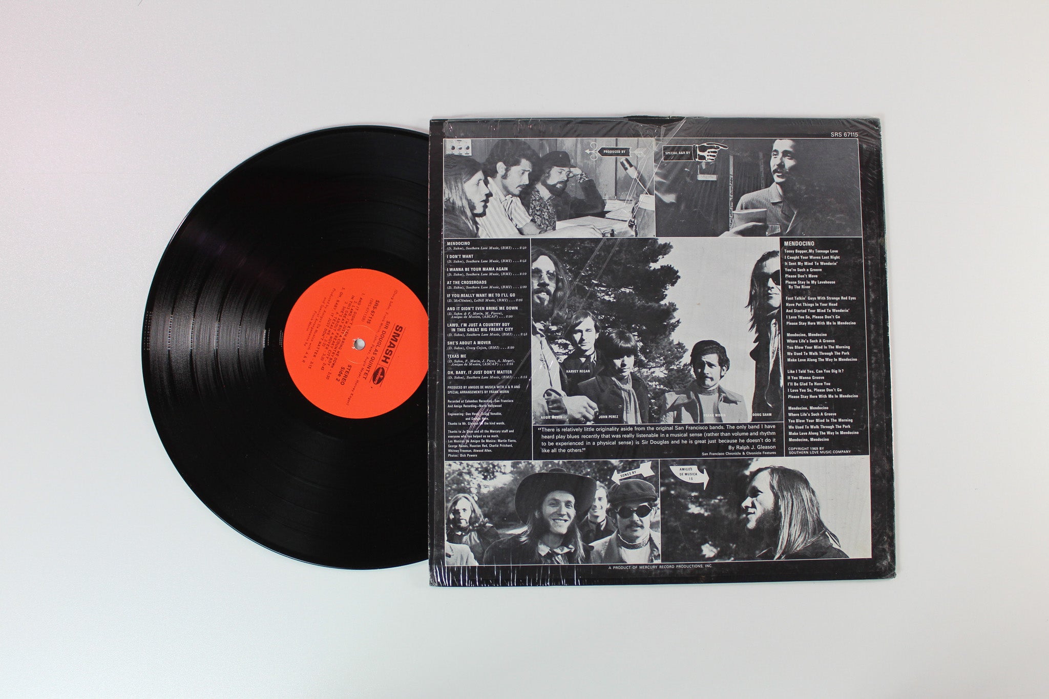 Sir Douglas Quintet - Mendocino on Smash